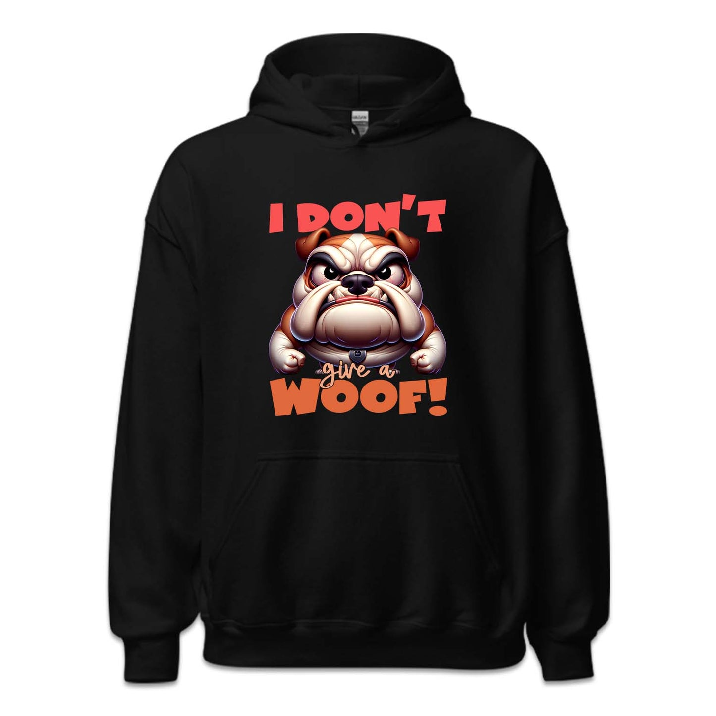 I Don't Give A Woof Angry Bulldog | PRODUCT CODE: IDNTGVAWFO