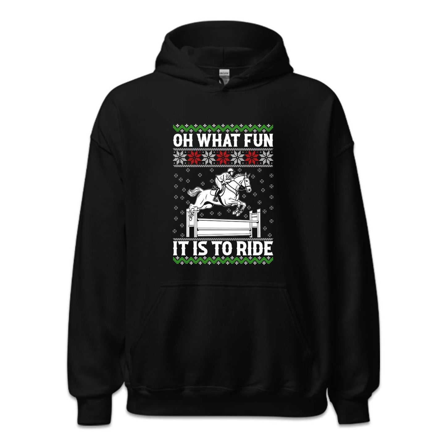 Horse Christmas Oh What Fun It Is To Ride Xmas Equestrian | PRODUCT CODE: HRDNGCRMSTA