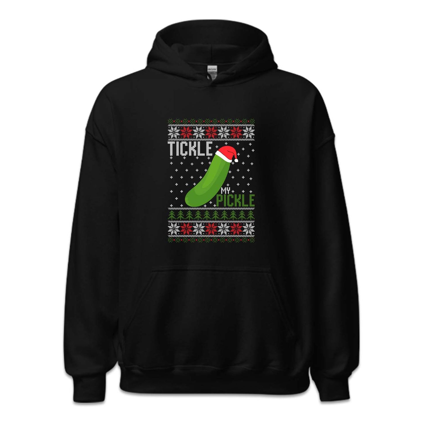 Tickle My Pickle Ugly Xmas Humor Naughty Christmas Pun | PRODUCT CODE: TCKPLMYGND