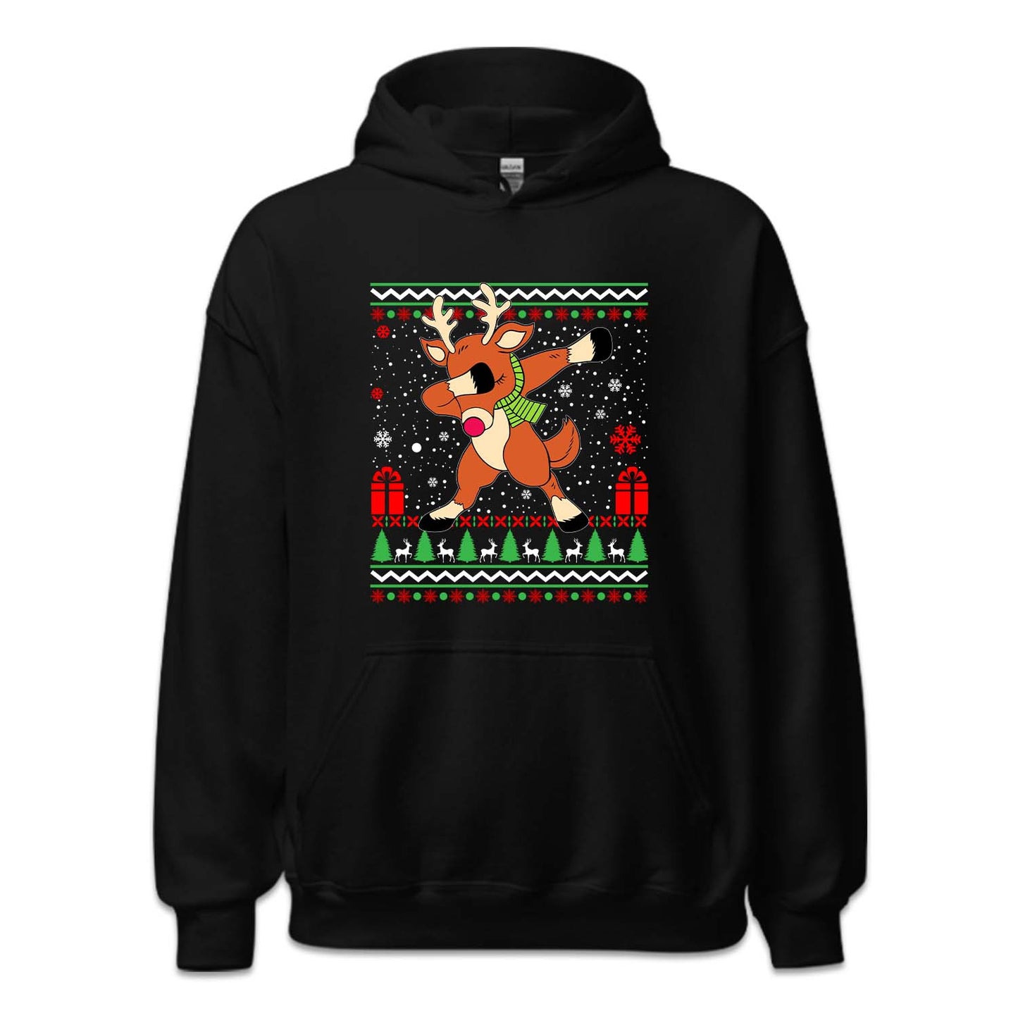 Dabbing Reindeer Christmas Rudolph Dab Dance Xmas | PRODUCT CODE: DBGRNDREFS