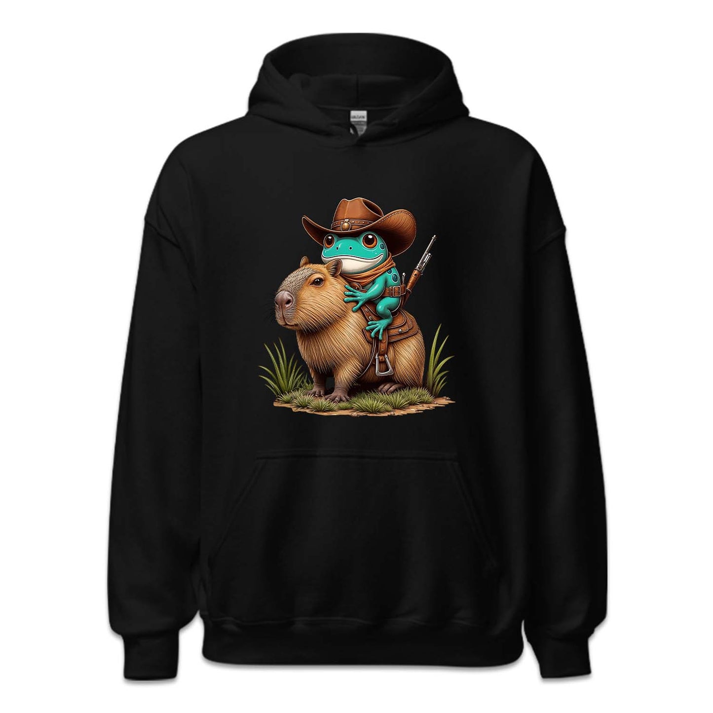 Western Cowboy Frog & Capybara | PRODUCT CODE: CBWFRGBR