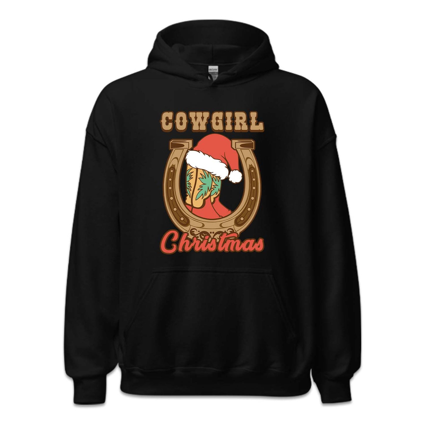 Cowgirl Christmas Festive Western Country Xmas | PRODUCT CODE: CWGLRTMSWRN
