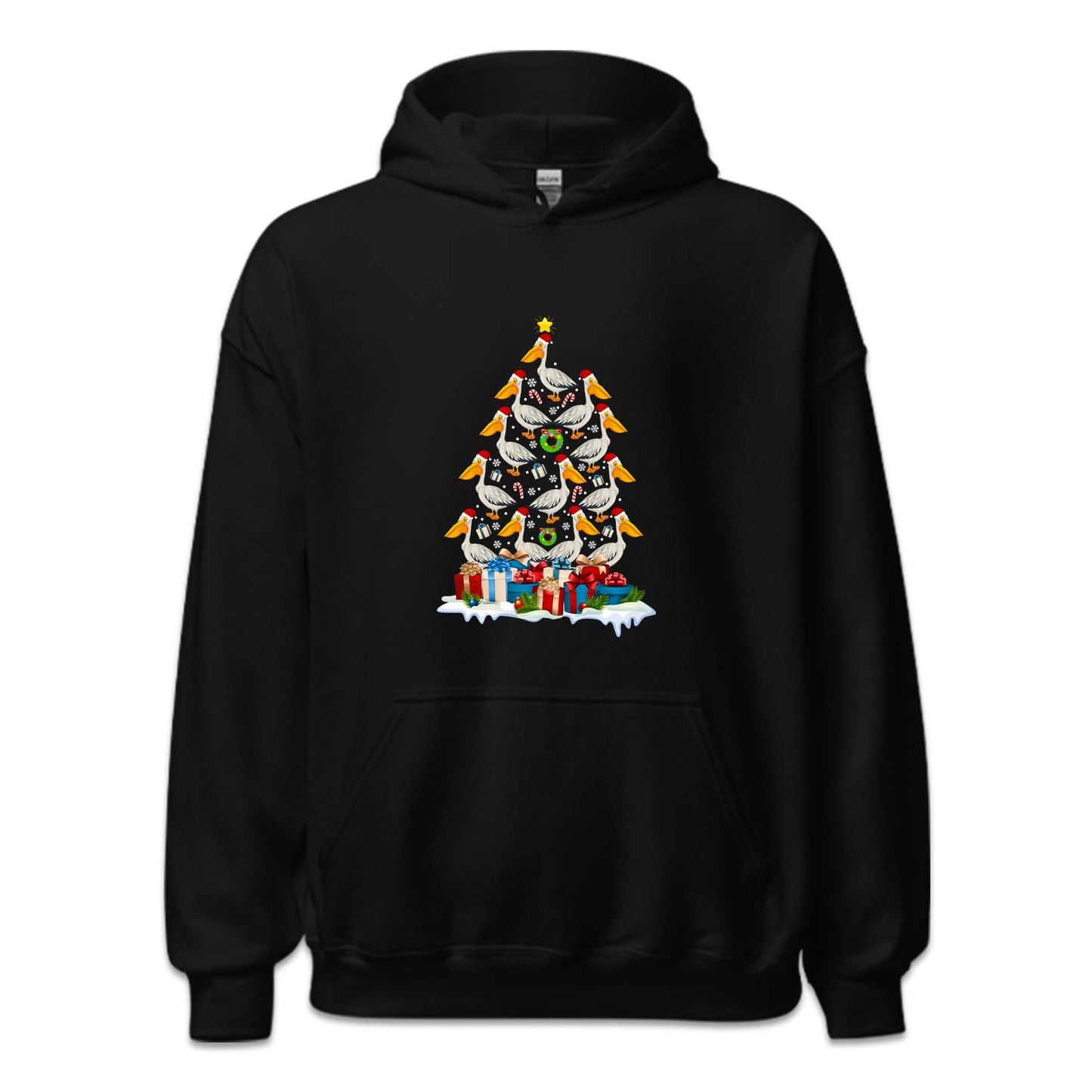 Pelican Christmas Tree Xmas Santa Bird Holiday Festive | PRODUCT CODE: PLCHERTSNB