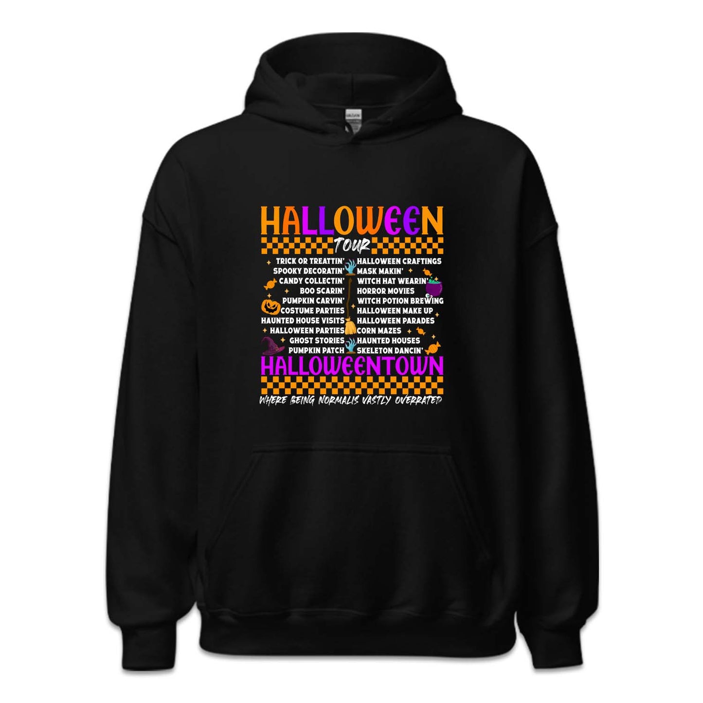 Halloween Tour Fall Vibes Spooky Autumn Festive Costume | PRODUCT CODE: HLWTRUOWNF