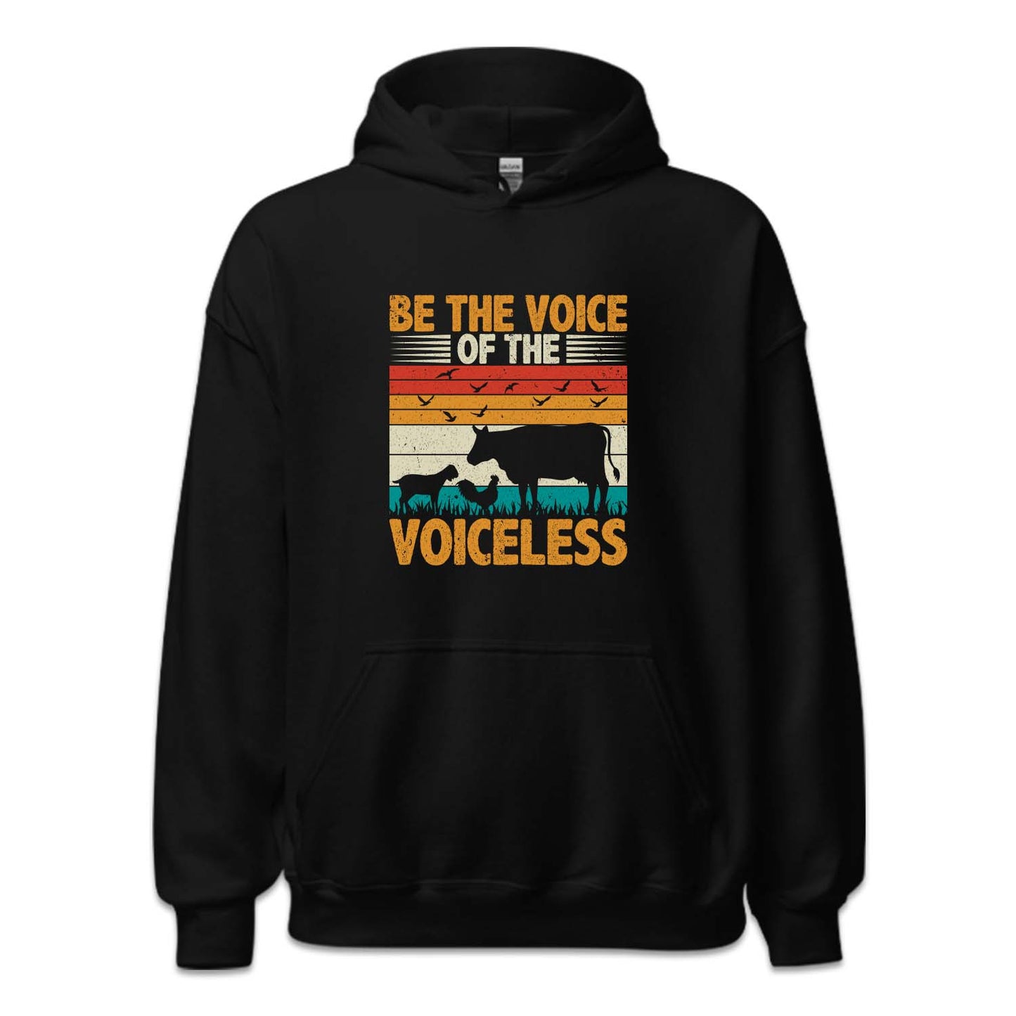 Be The Voice Of Voiceless Vegan Animal Rights Veganism Pride | PRODUCT CODE: BTHVCIOELS