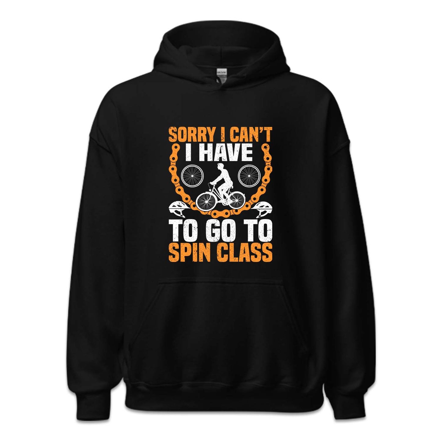 Cycling Sorry I Can't I Have To Go To Spin Class Cyclist Humor | PRODUCT CODE: SRYCNTHVLCS