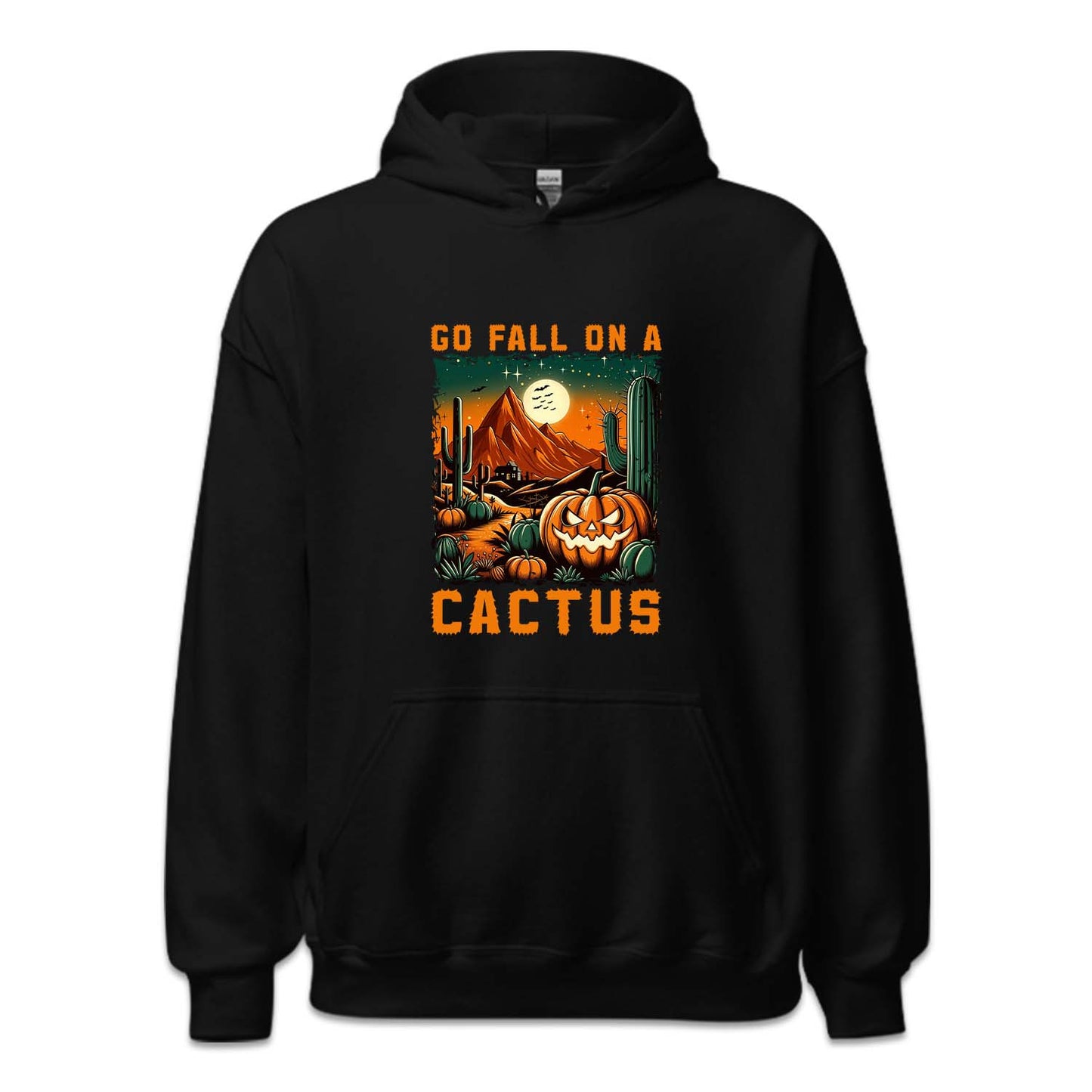 Go Fall On A Cactus Scary Pumpkin Western Halloween | PRODUCT CODE: GFLNOACTUP