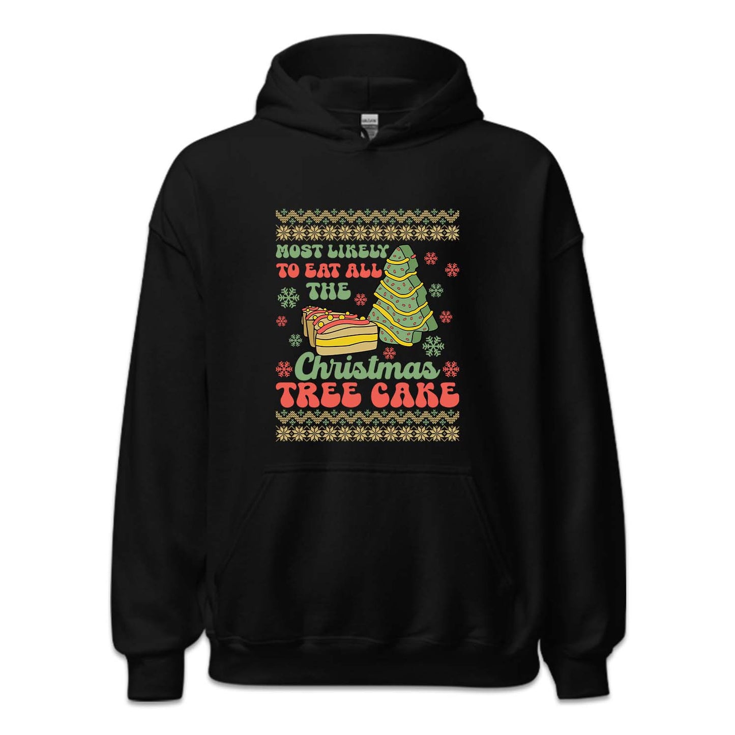 Most Likely To Eat All The Christmas Tree Cake Xmas Dessert | PRODUCT CODE: MSTLKYECHRM