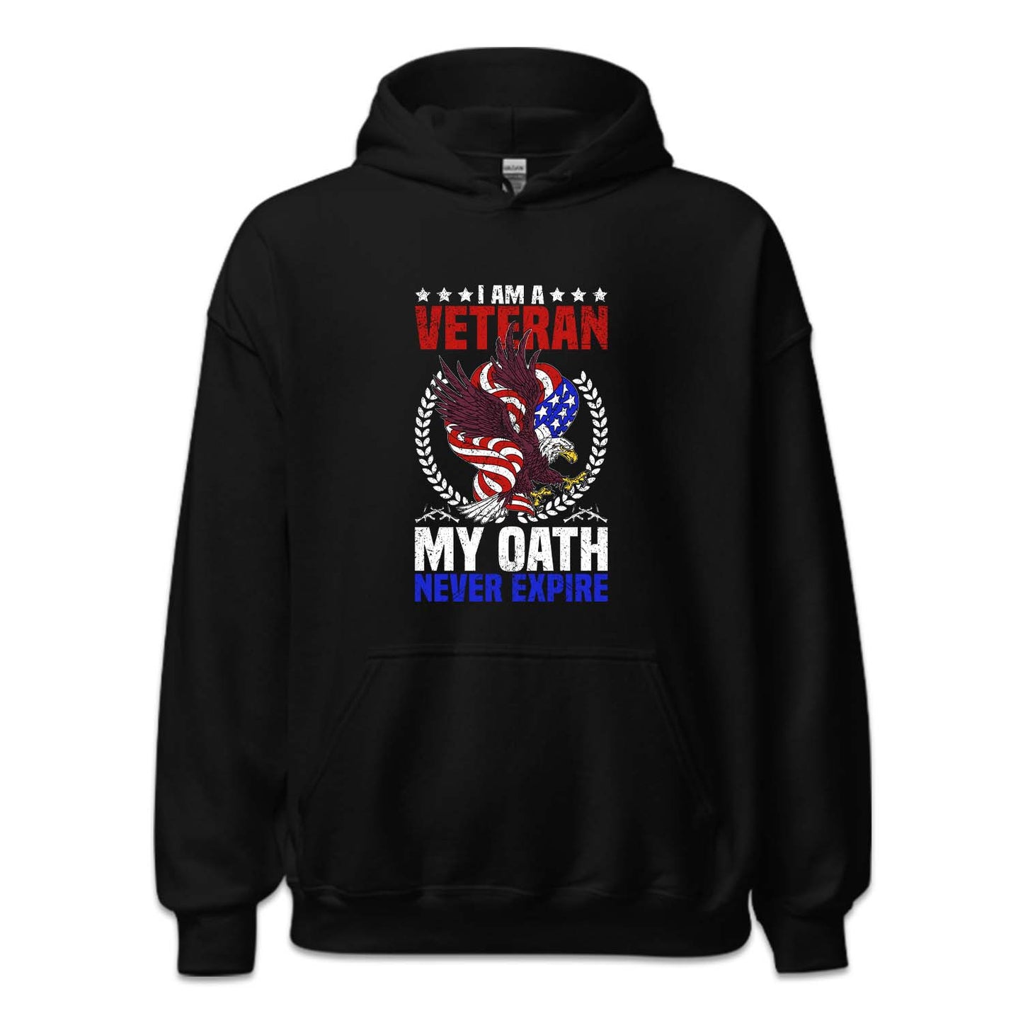 I Am A Veteran My Oath Never Expire USA Eagle Military Service | PRODUCT CODE: VTRNOHTEXA