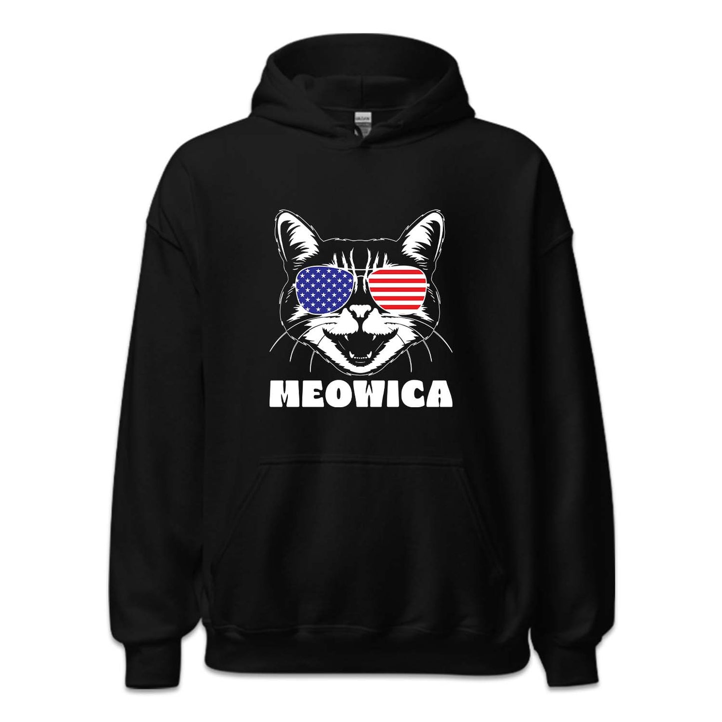 Meowica Patriotic Cat 4th of July | PRODUCT CODE: MWCPOTRCA