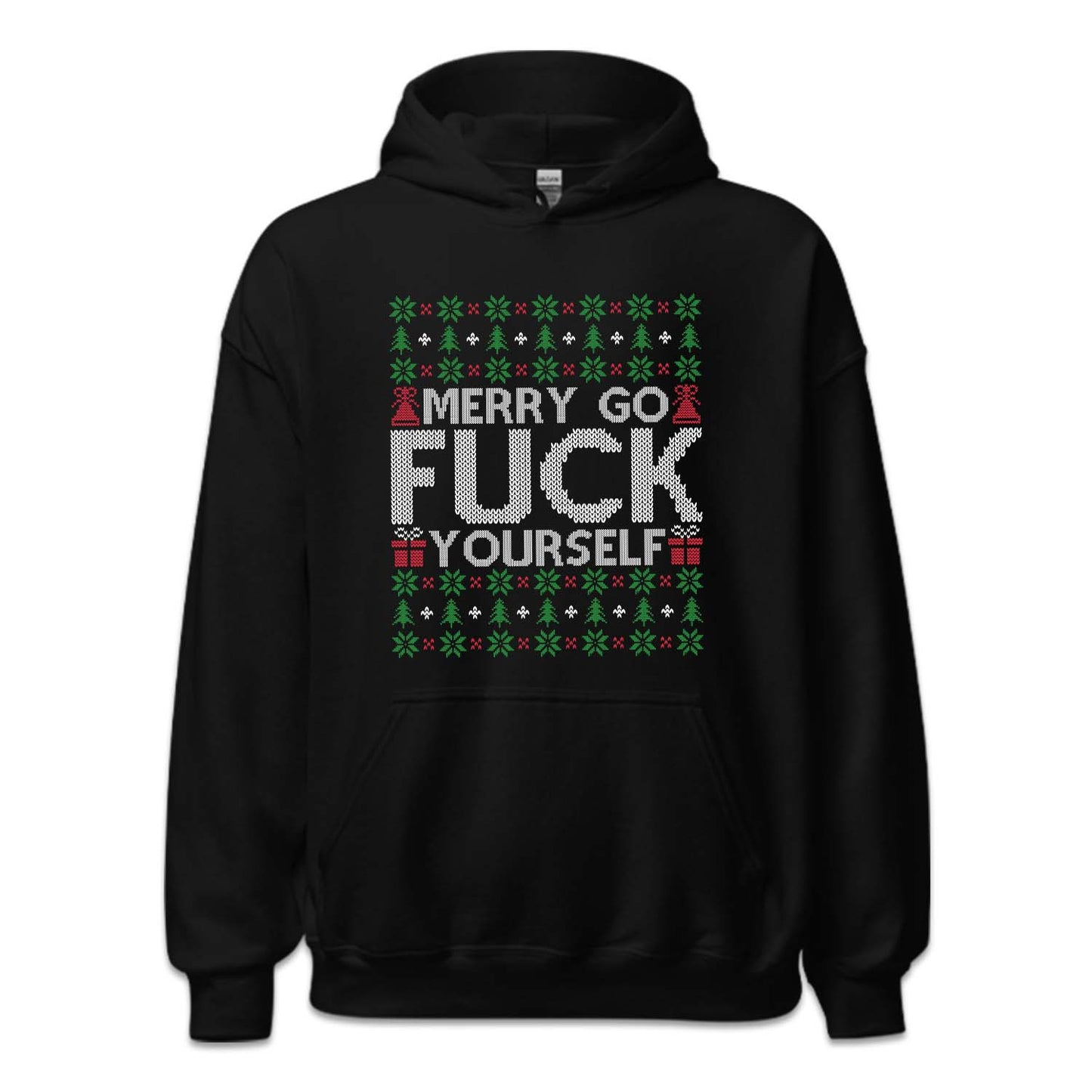 Merry Go Fuck Yourself Ugly Christmas Offensive Xmas Gag | PRODUCT CODE: MYREGFCKYS