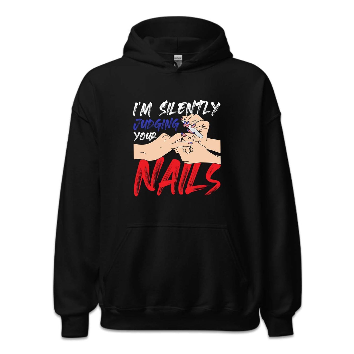 I'm Silently Judging Your Nails 4th of July Nails | PRODUCT CODE: MSLNTYRNL