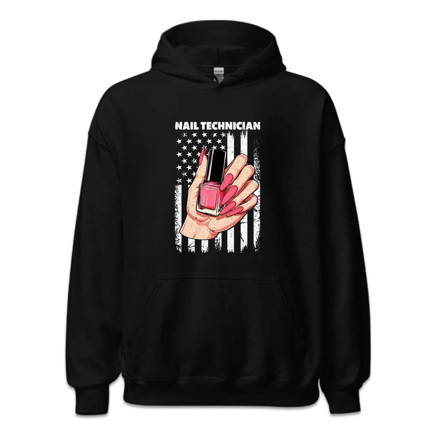 Nail Technician 4th Of July Nail Art American Flag | PRODUCT CODE: NLTCHAMRFL