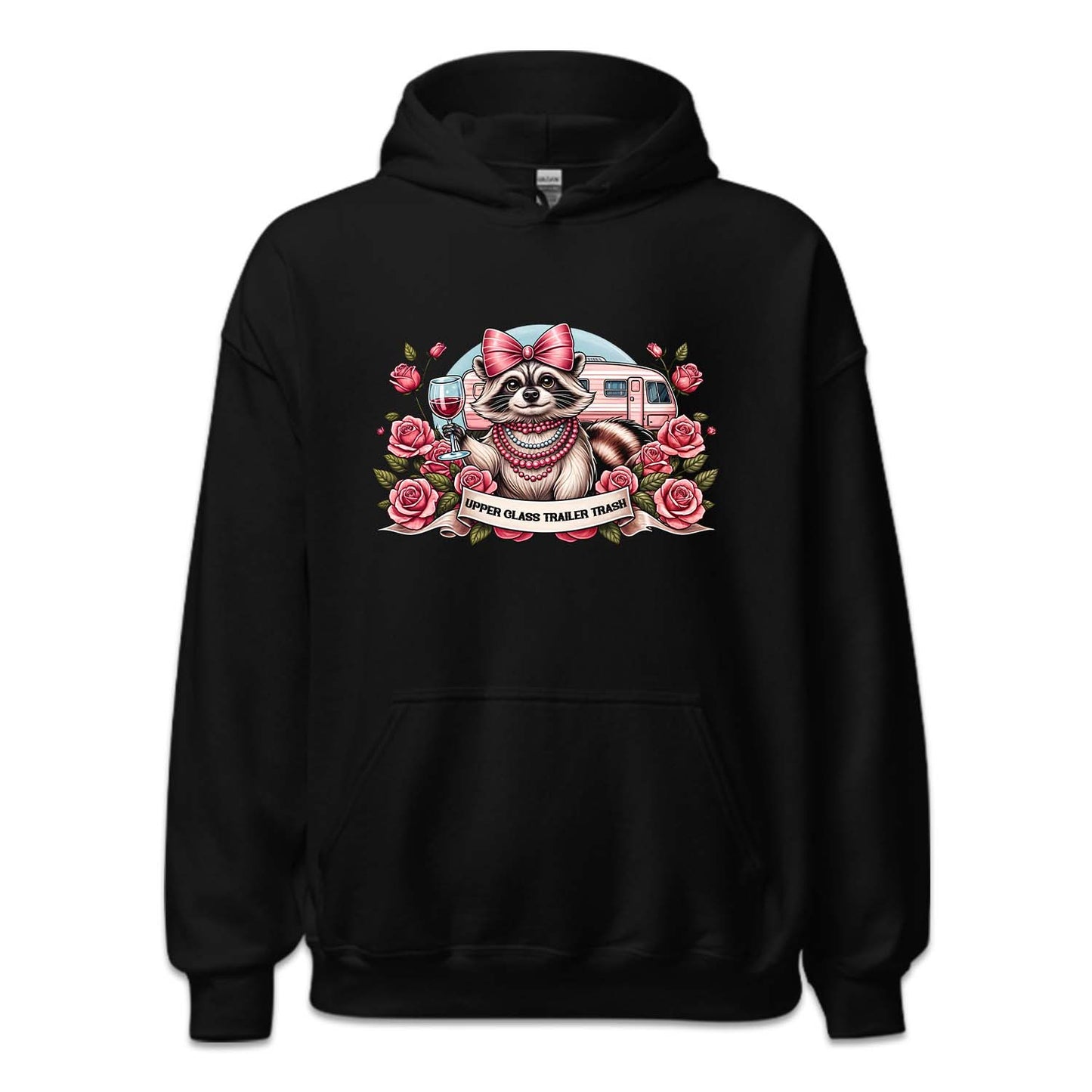 Upper Class Trailer Trash Cute Raccoon | PRODUCT CODE: UPRCLSTRSH