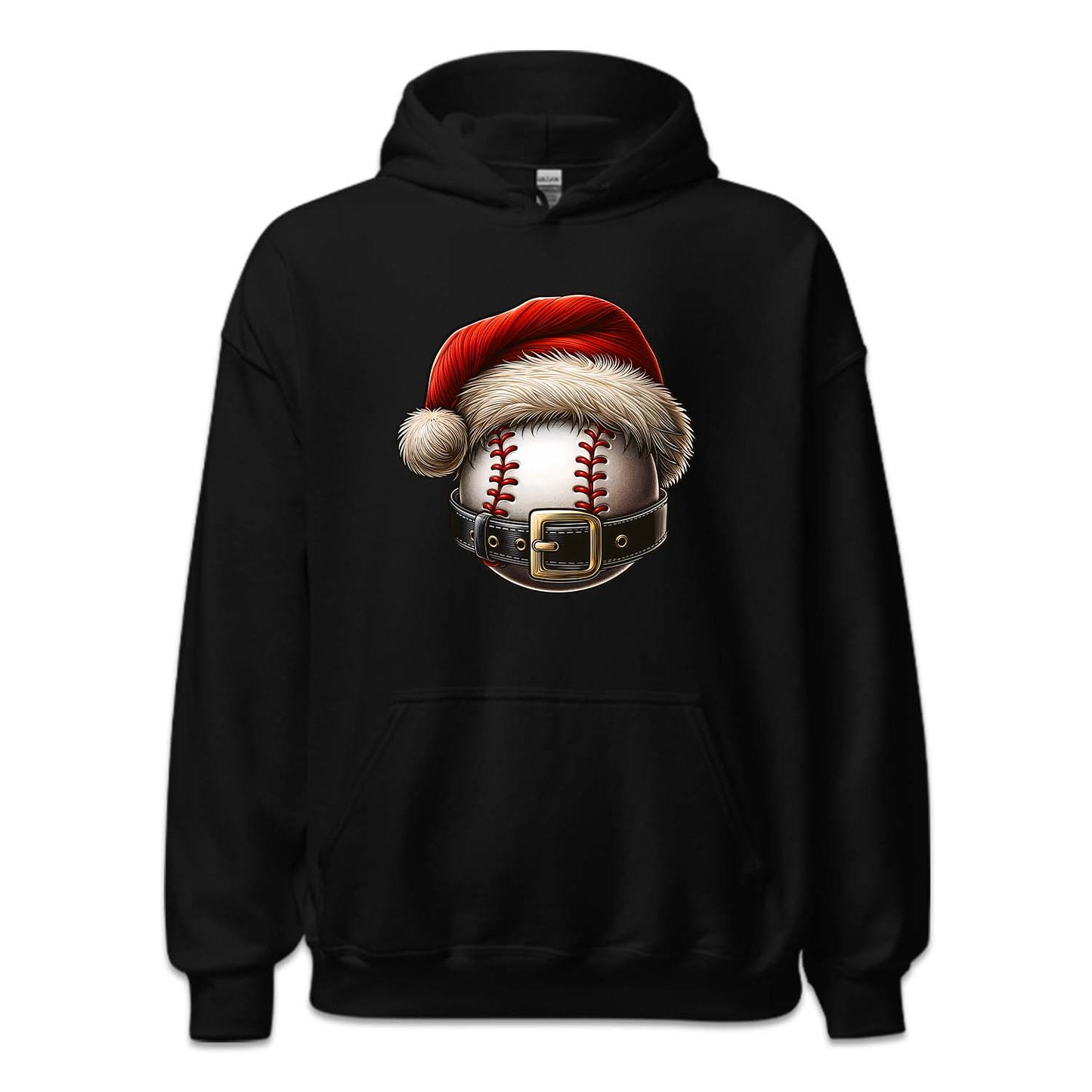 Baseball Christmas Santa Hat & Belt Baseball Xmas Sports | PRODUCT CODE: BSALCHRTANH