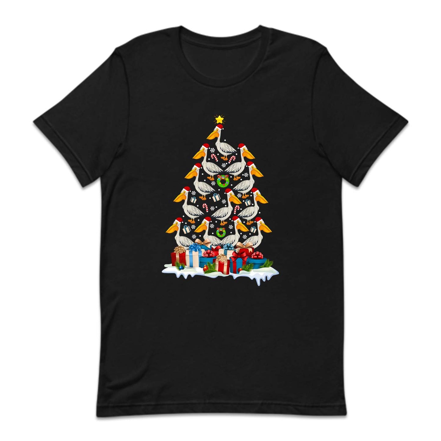 Pelican Christmas Tree Xmas Santa Bird Holiday Festive | PRODUCT CODE: PLCHERTSNB