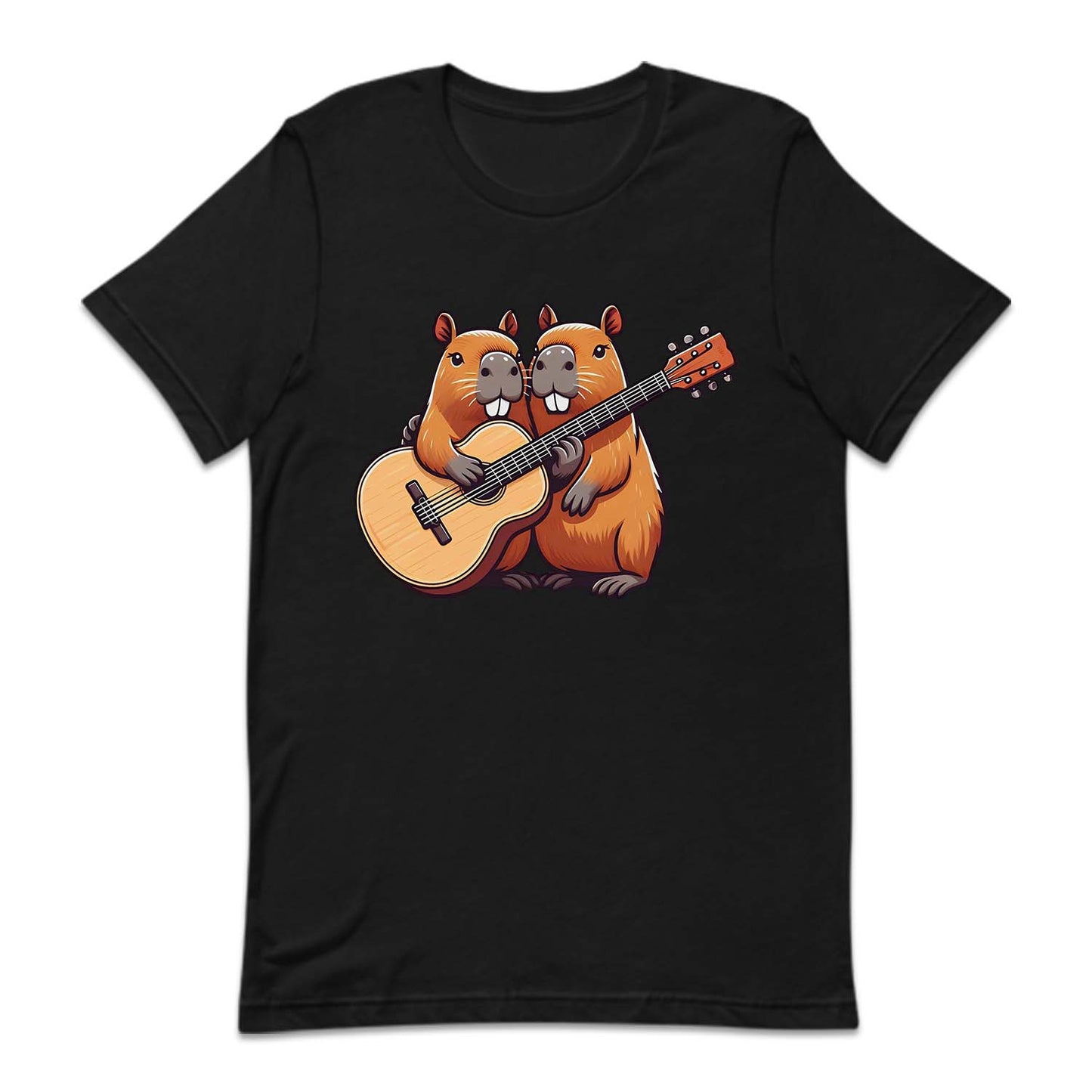 Capybara Playing Guitar Musical Capybara | PRODUCT CODE: GUTRPLYCPBR