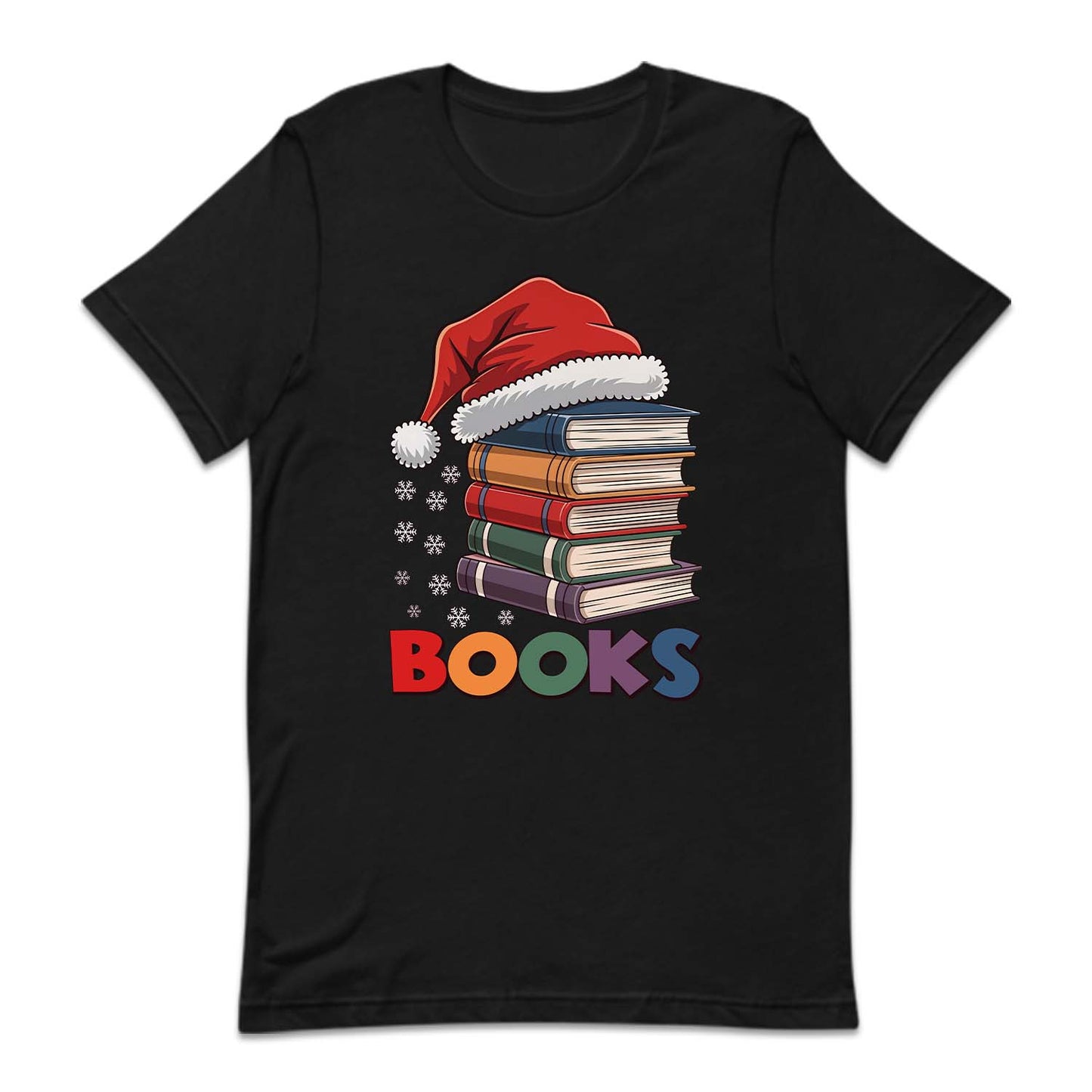Christmas Books With Santa Hat Merry Bookmas Xmas Reading | PRODUCT CODE: CHTRBKSAFTM