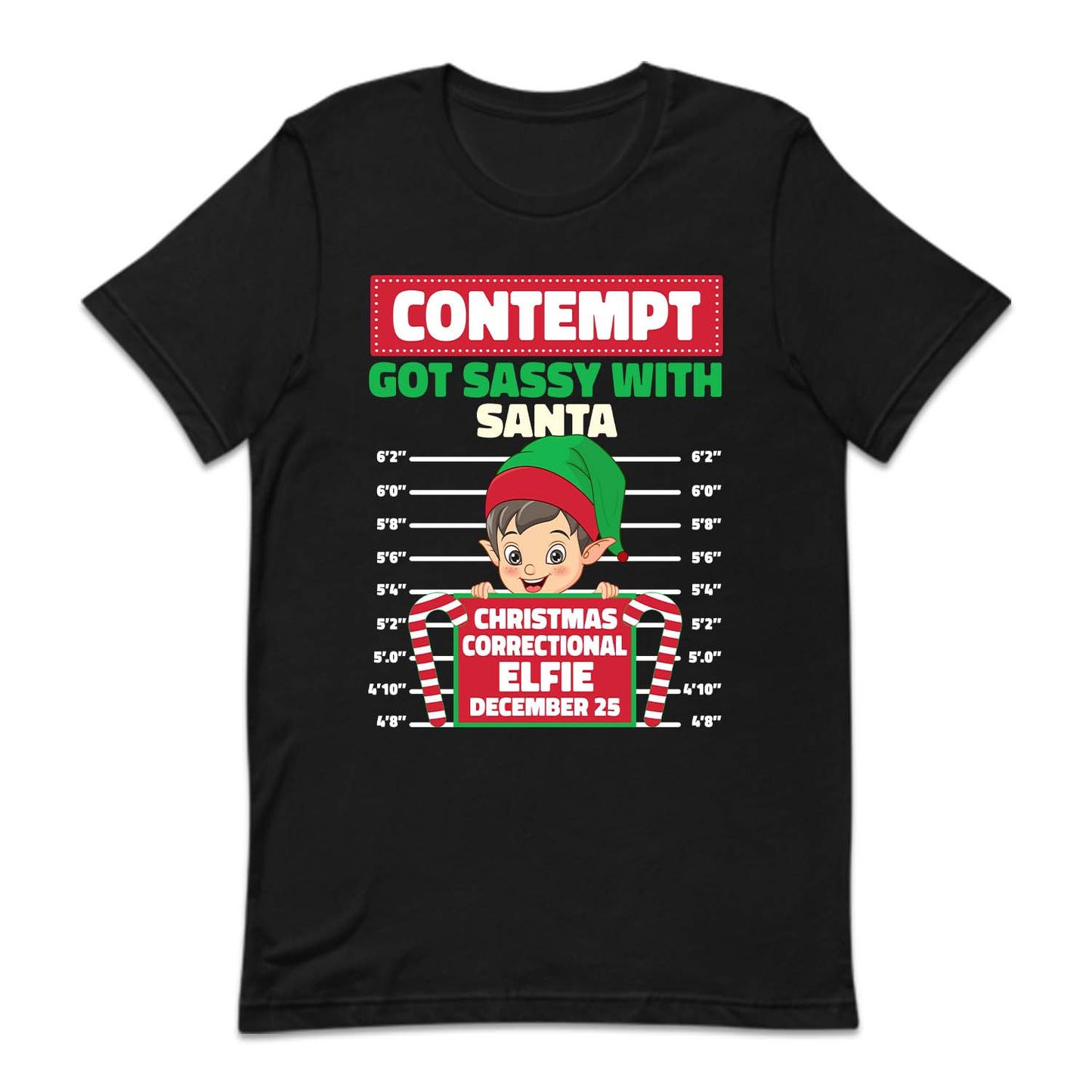 Christmas Correctional Elfie Matching Family Xmas | PRODUCT CODE: ELCHRTNPL