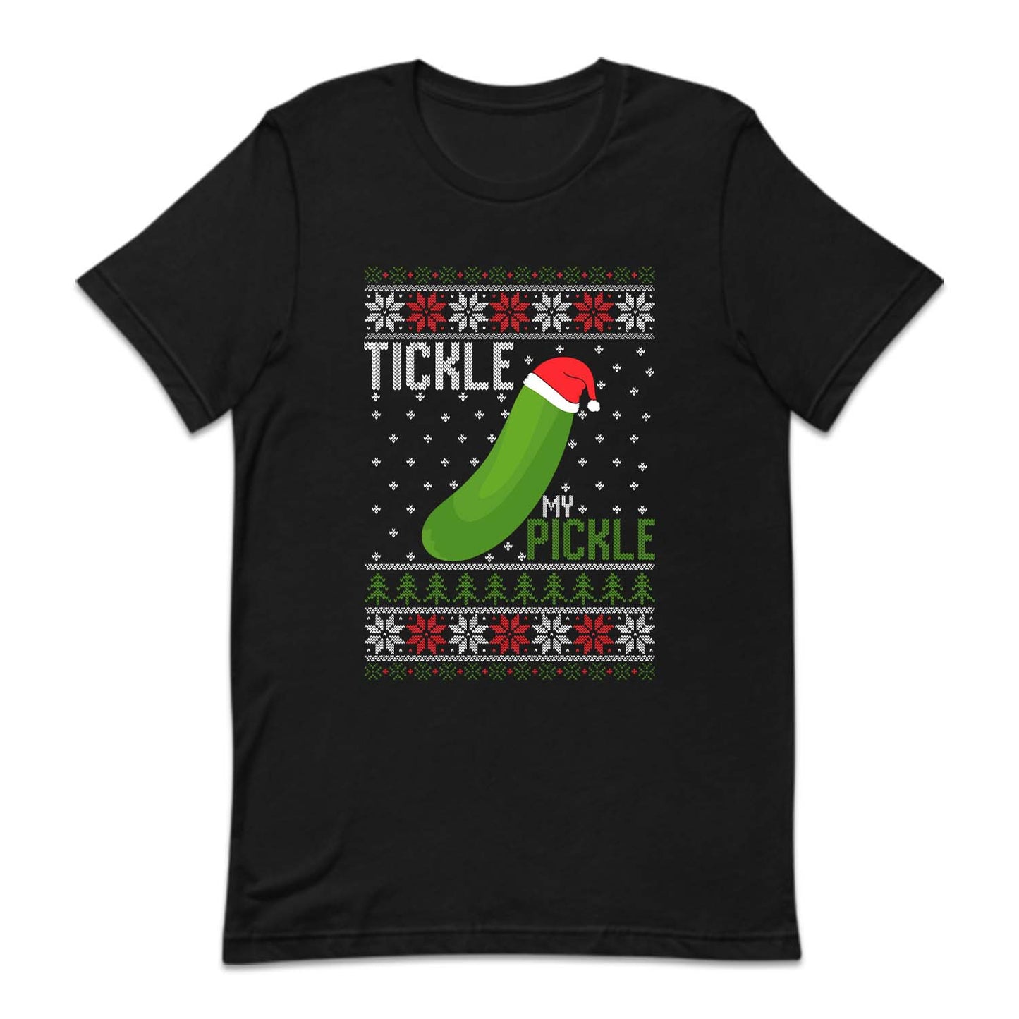 Tickle My Pickle Ugly Xmas Humor Naughty Christmas Pun | PRODUCT CODE: TCKPLMYGND