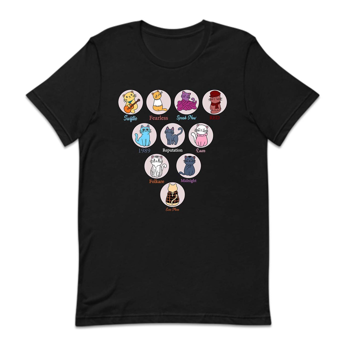 Adorable Swiftie Cat Collection Retro Swiftie Merchandise | PRODUCT CODE: ADTYLSFTCL