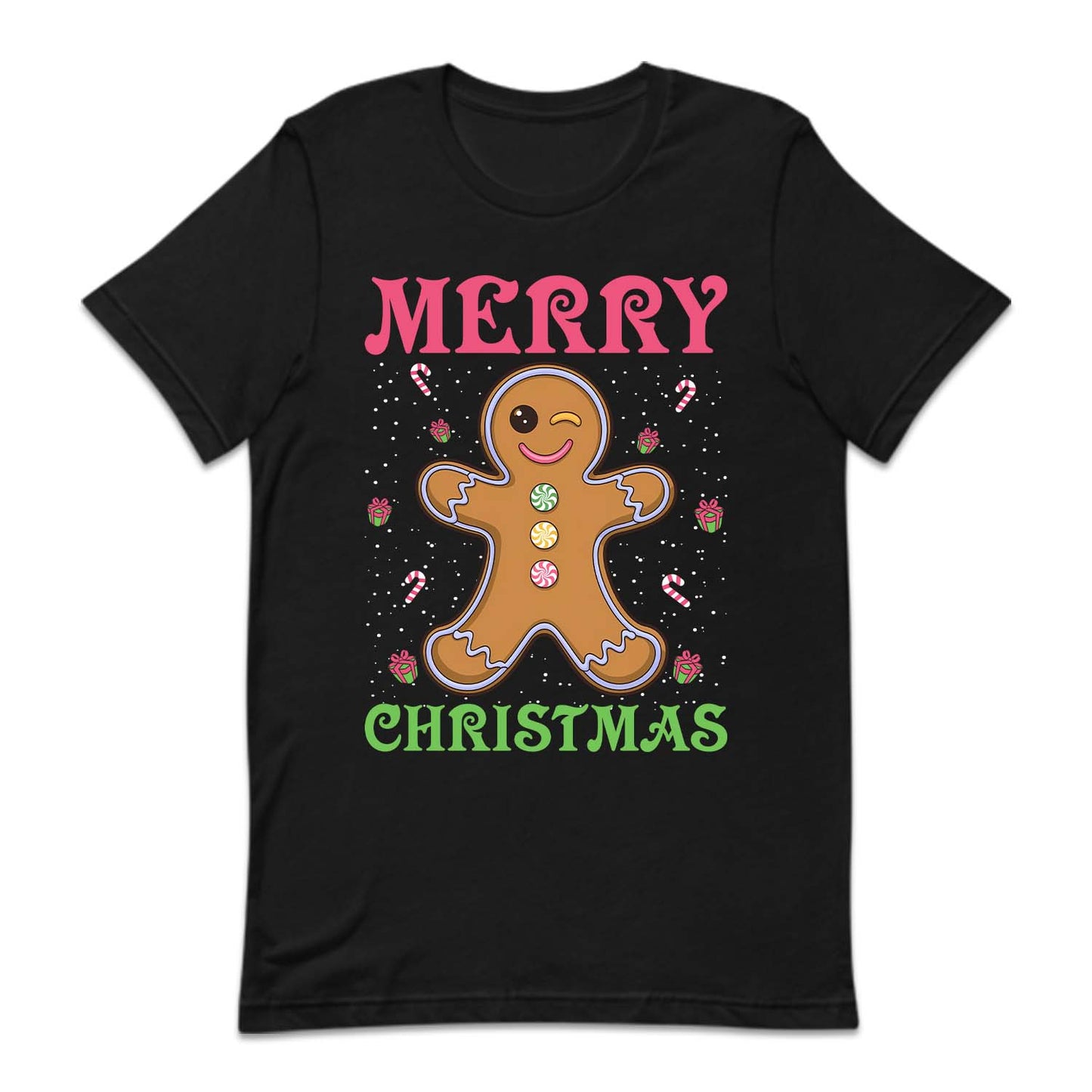 Merry Christmas Gingerbread Xmas Cookie | PRODUCT CODE: MRYCHTGNRB