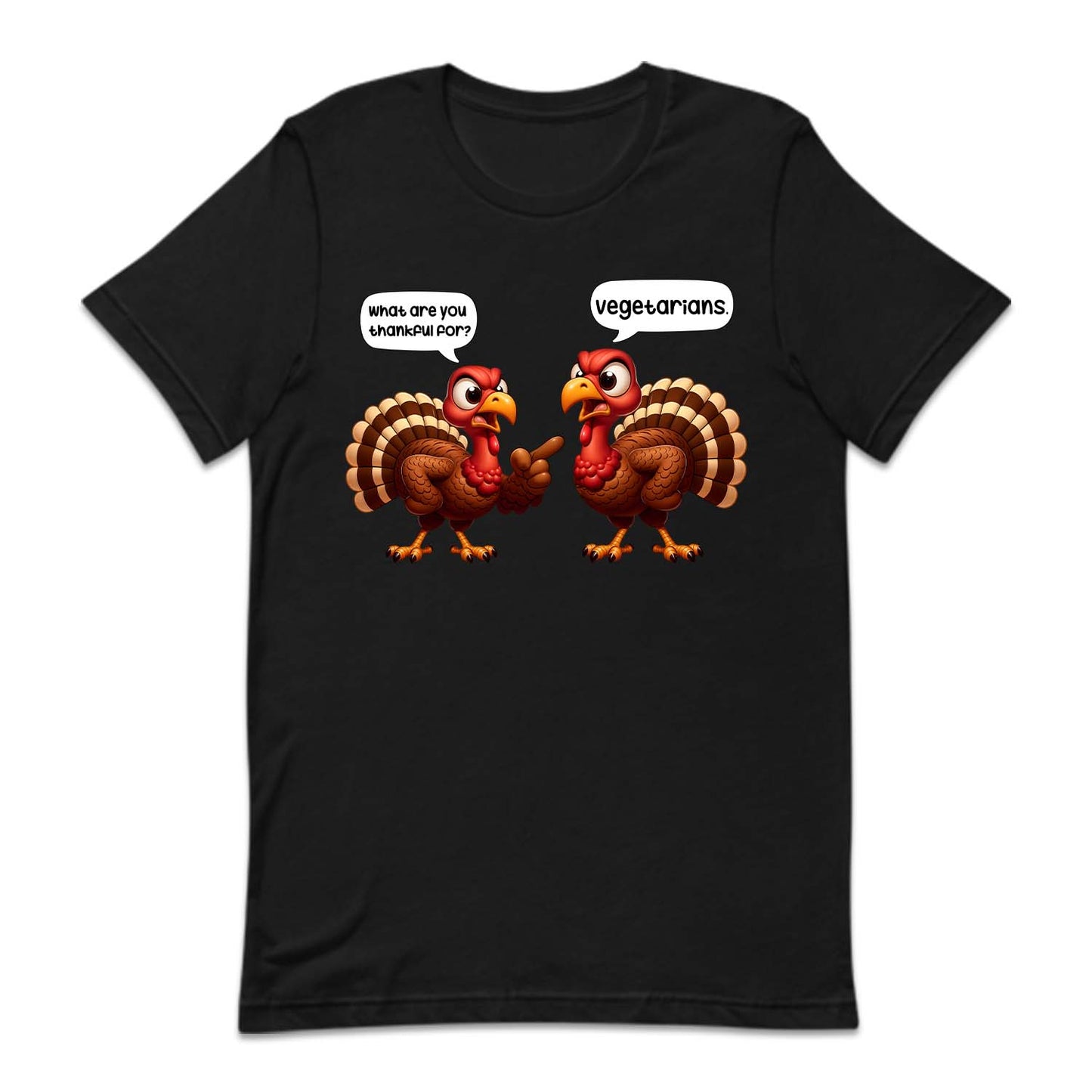 What Are You Thankful For Vegetarians Thanksgiving Vegan | PRODUCT CODE: WTHAYFLVGER
