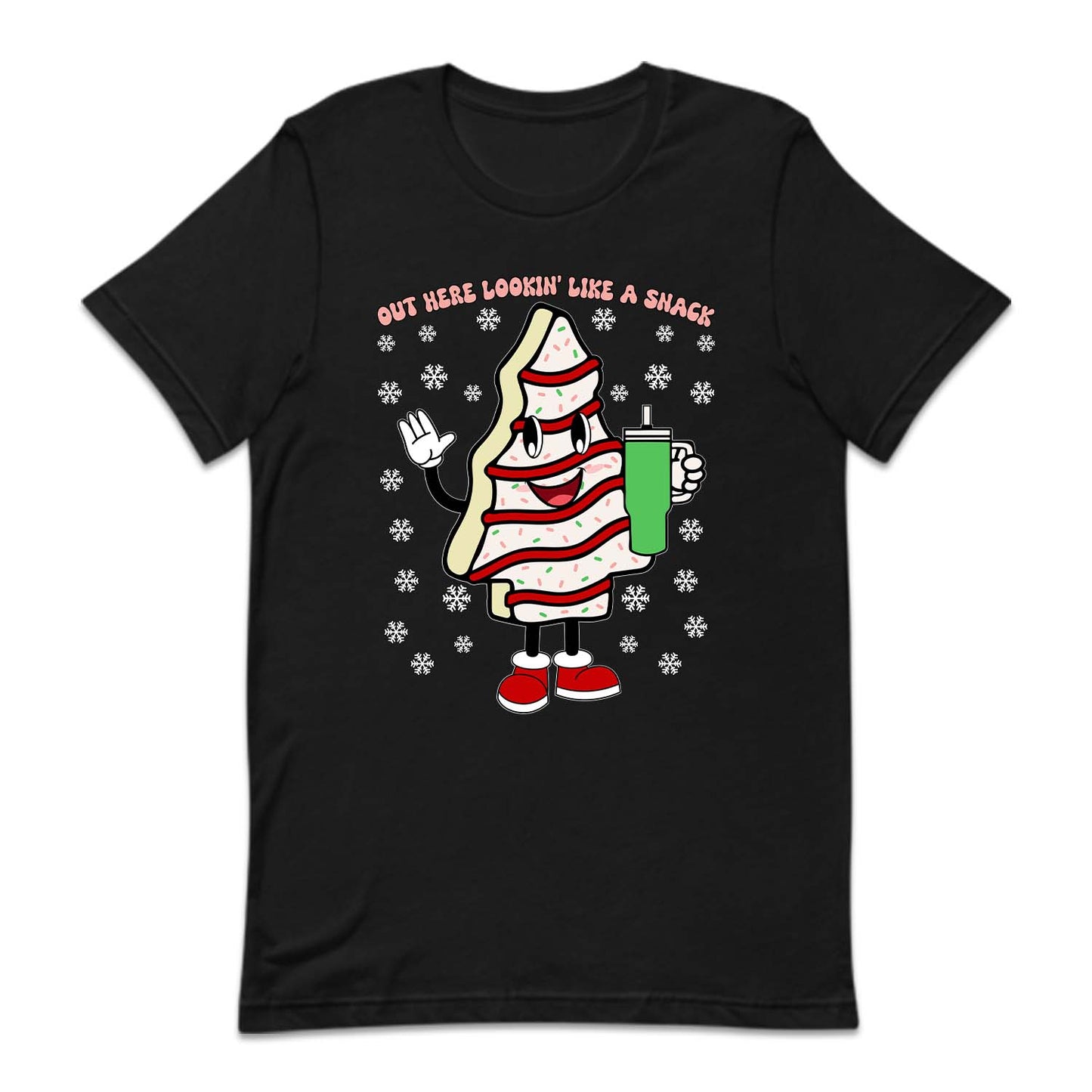 Out Here Lookin Like A Snack Christmas Tree Cake Xmas | PRODUCT CODE: UTOLKNISNKCH
