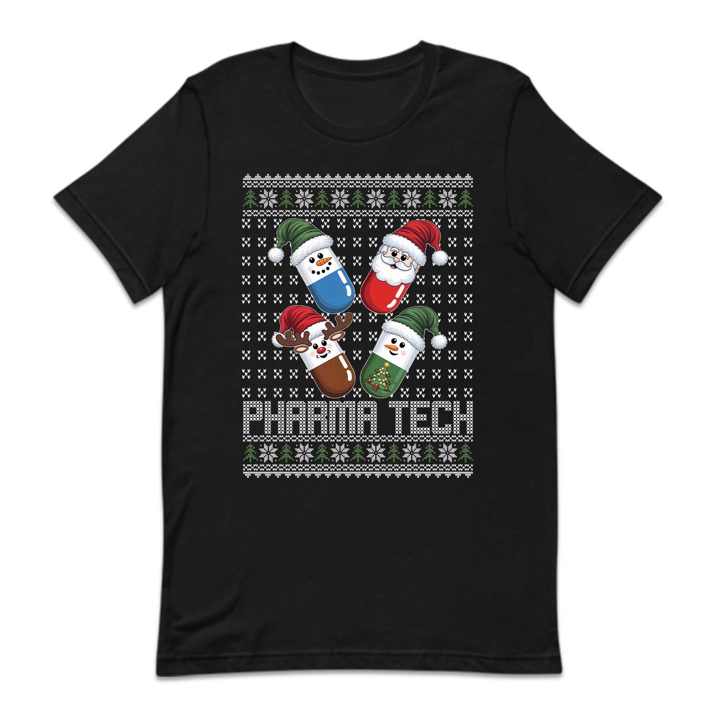 Pharama Tech Christmas Pills Snowman Reindeer Santa Claus Pharmacy Xmas | PRODUCT CODE: PRHMTCLSCXM