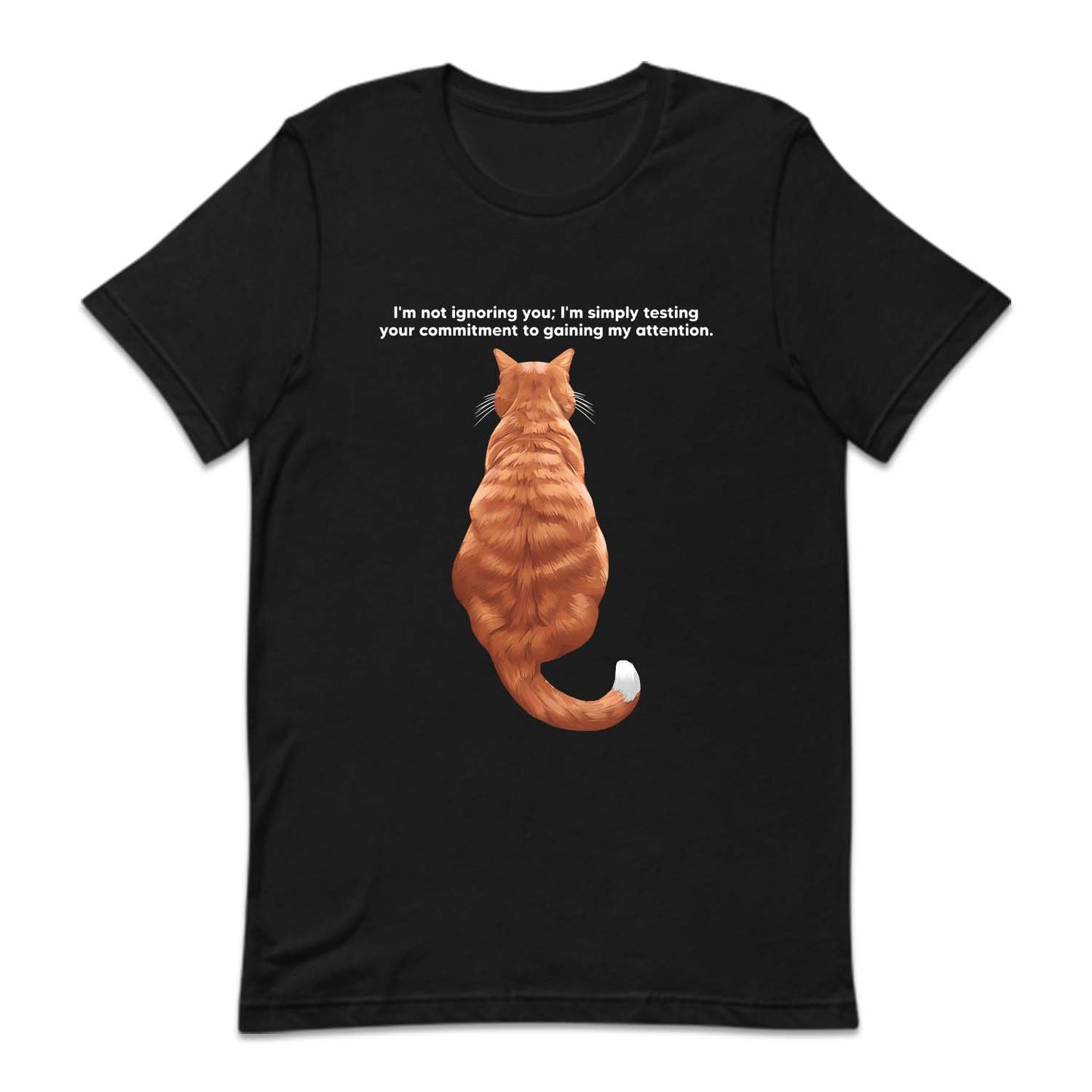 Ginger Cat Sitting Attention Test | PRODUCT CODE: GNCTSANQ