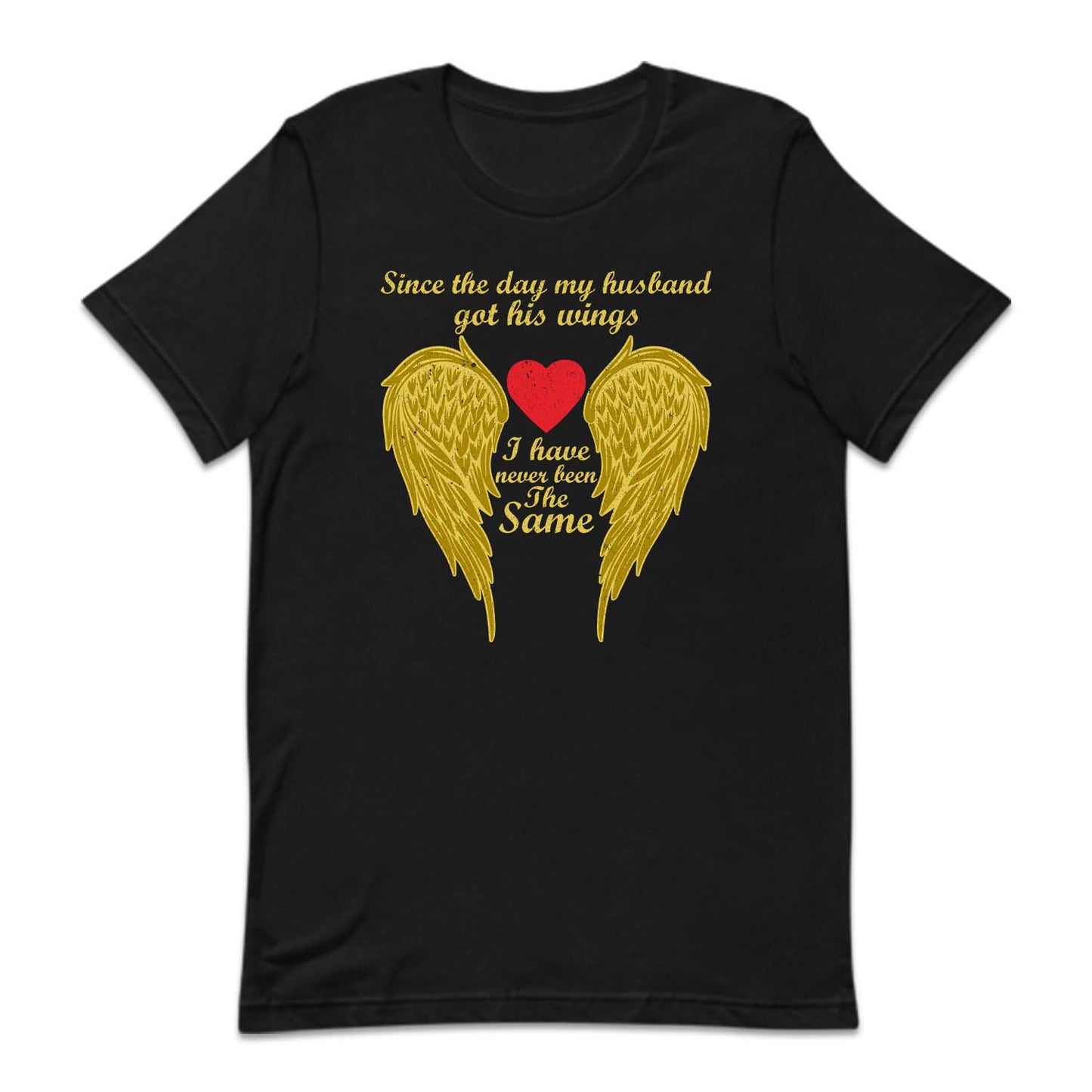 Husband Got His Wings In Loving Memory | PRODUCT CODE: HSBNGTWNG