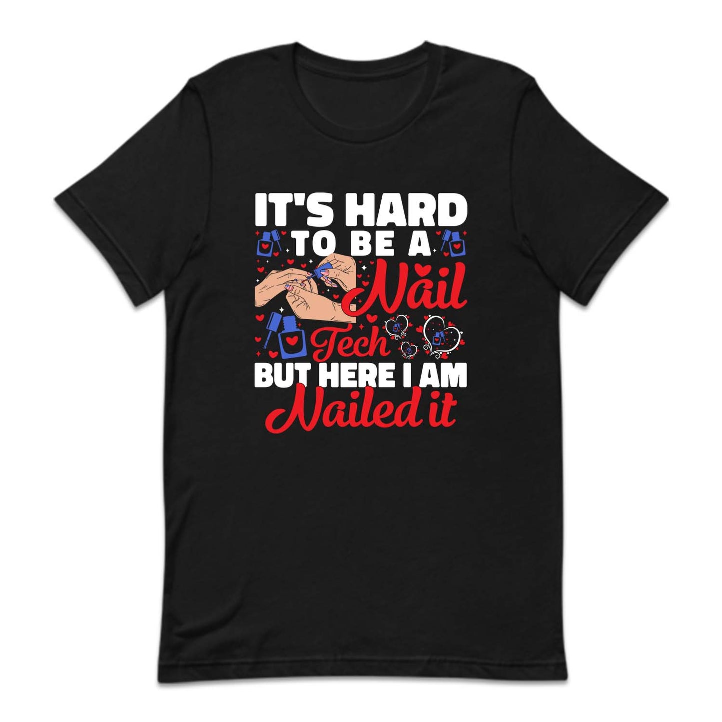 It Hard To Be A Nail Tech 4th Of July Nails | PRODUCT CODE: HRDTBANILT