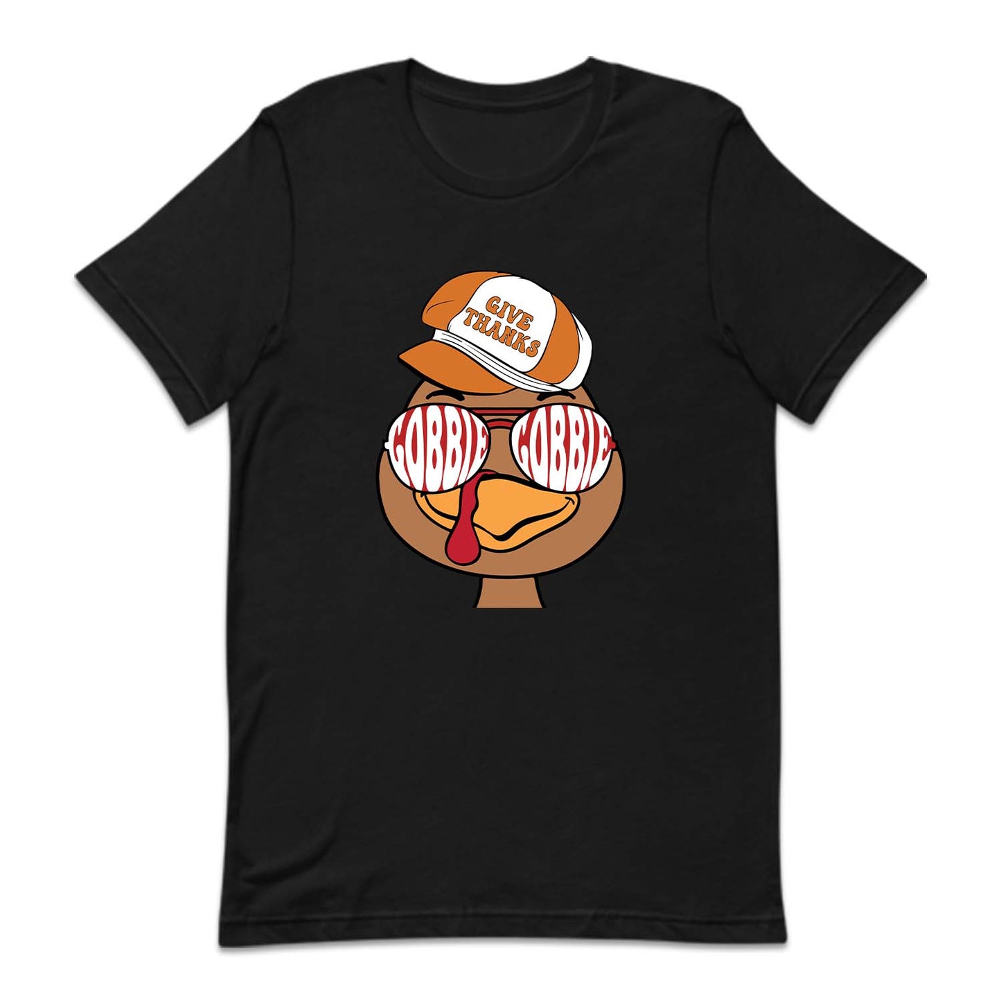 Give Thanks Gobble Gobble Thanksgiving Funny Turkey | PRODUCT CODE: GVTHNKSGBLE