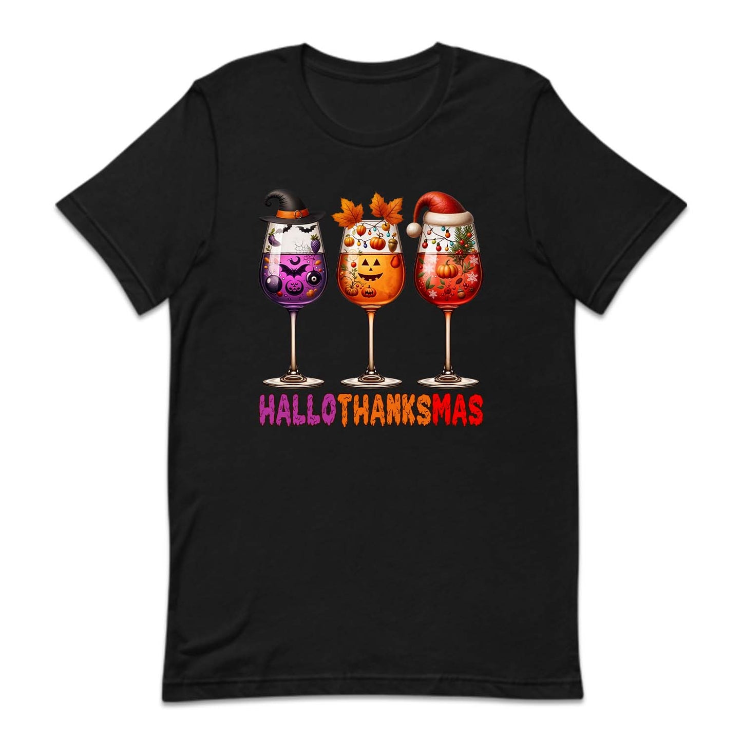 Happy HalloThanksMas Wine Halloween | PRODUCT CODE: HPLOTKMSW