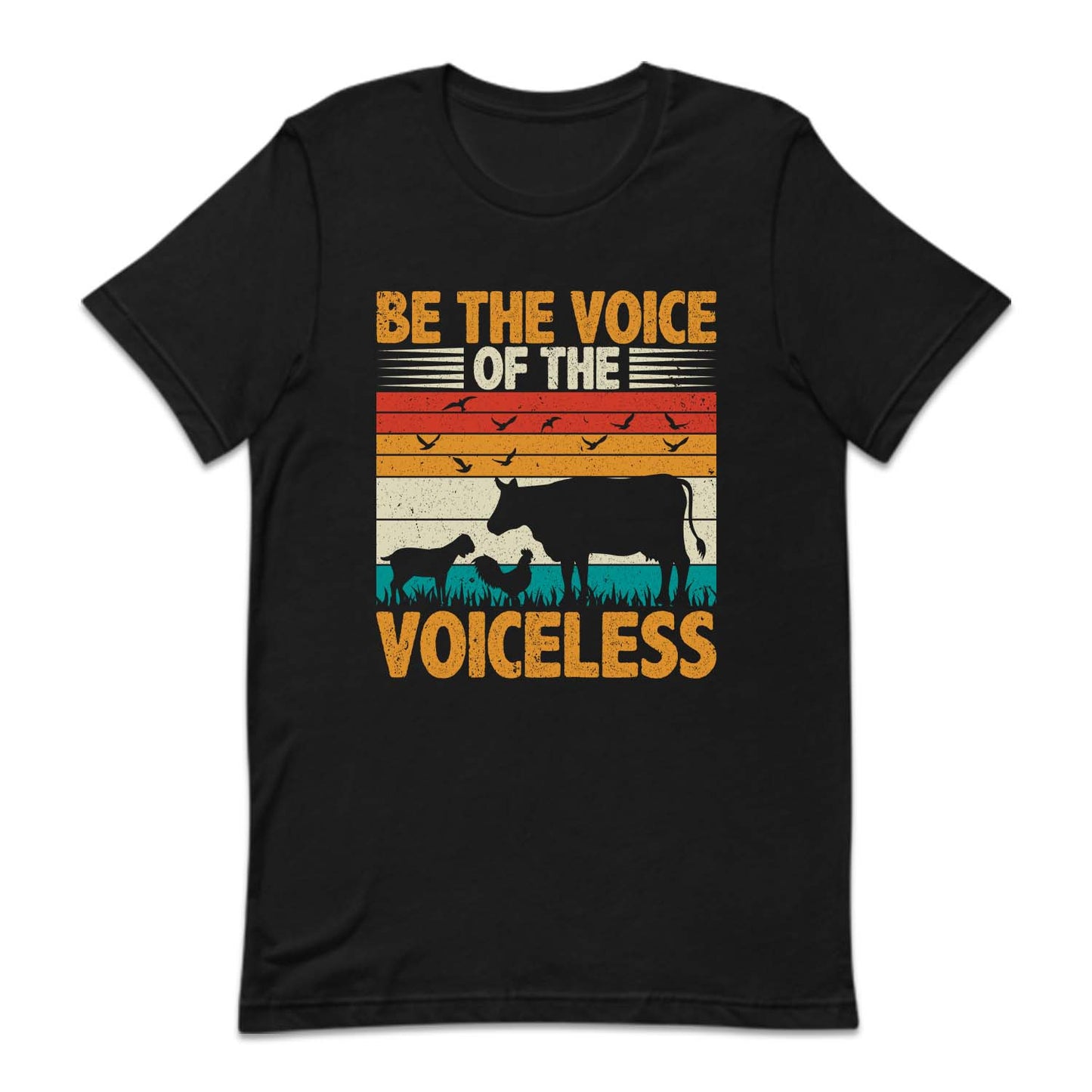 Be The Voice Of Voiceless Vegan Animal Rights Veganism Pride | PRODUCT CODE: BTHVCIOELS