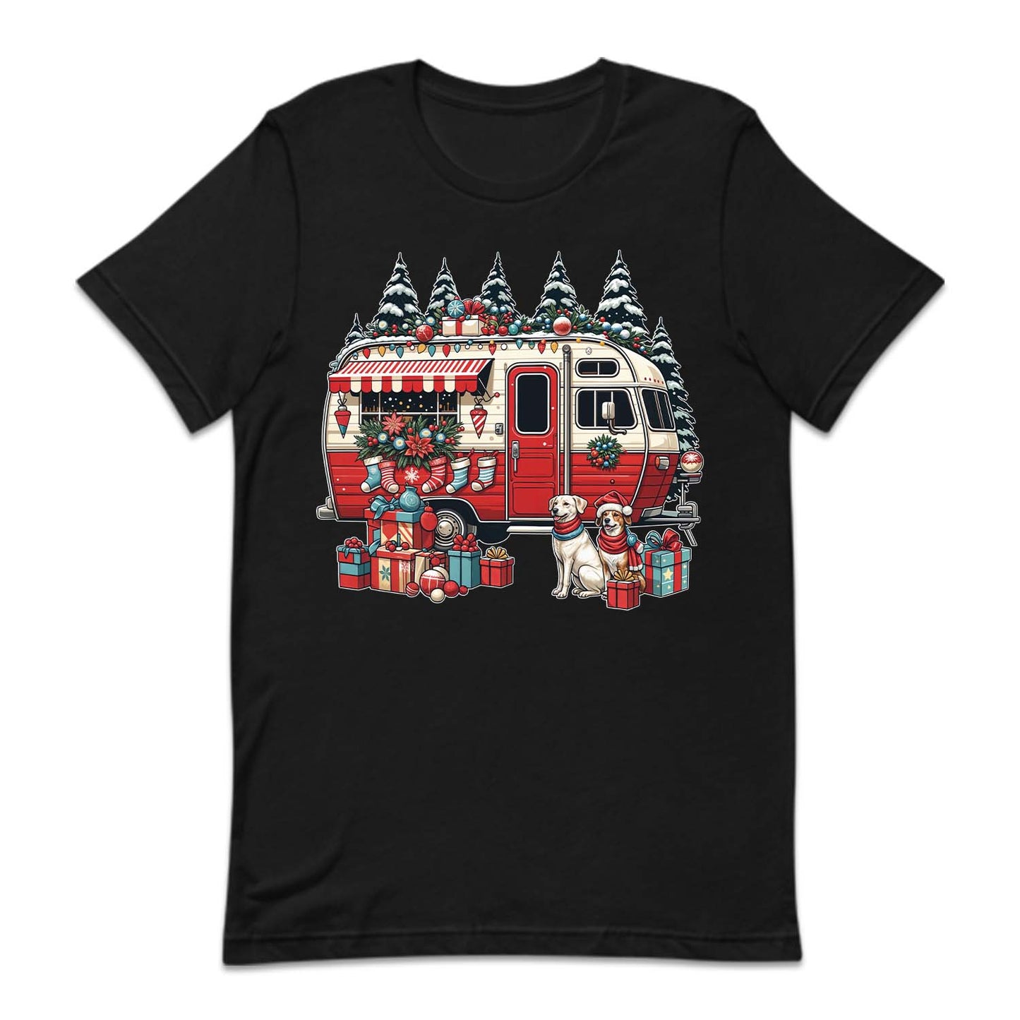 Vintage Christmas Camper Xmas Adventure | PRODUCT CODE: VGTCHRMSNT
