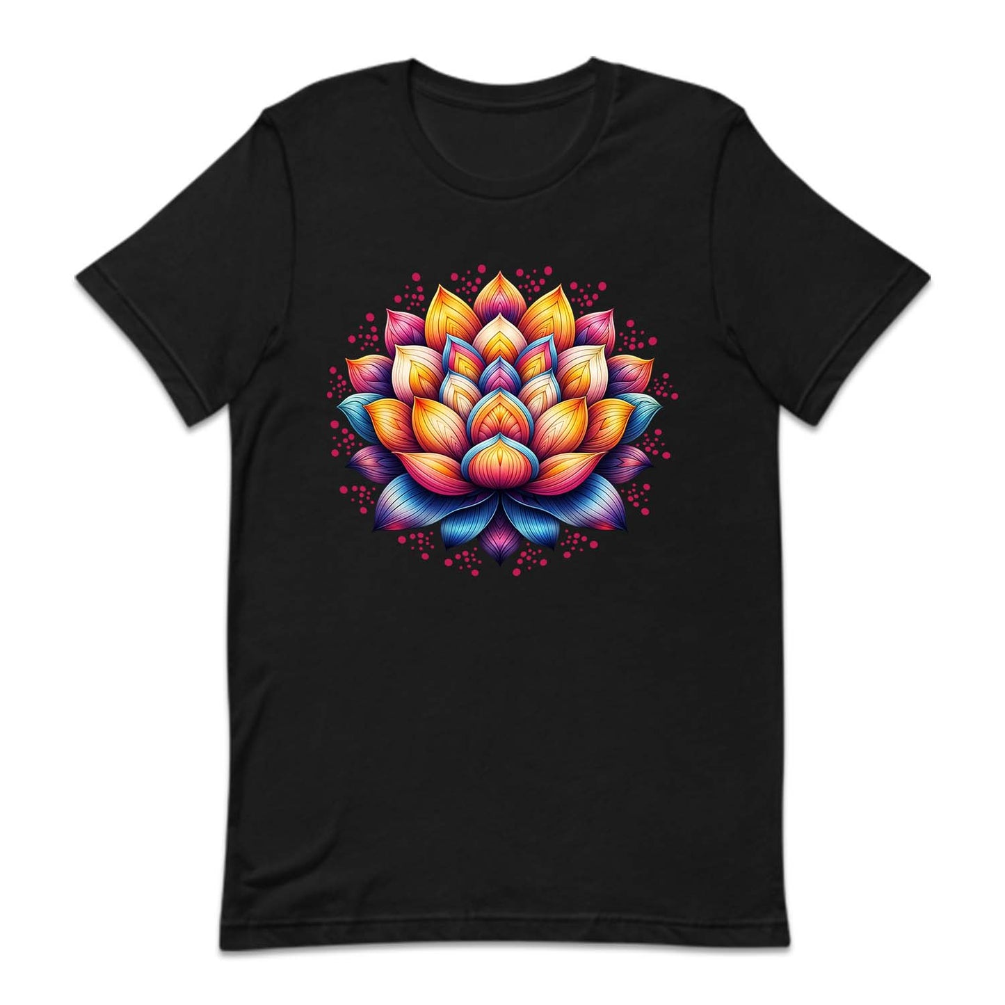 Psychedelic Colorful Lotus Flower | PRODUCT CODE: PSYDLTUSFLO