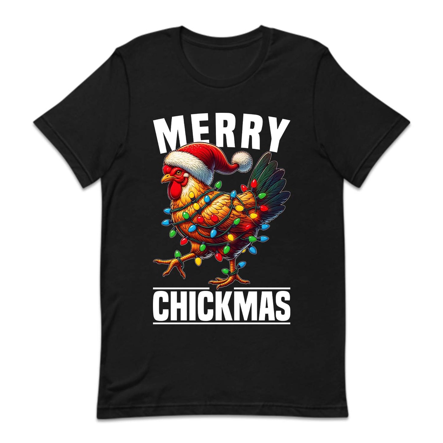 Merry Chickmas Christmas Chicken Xmas Farm Animal | PRODUCT CODE: MYRCHKRMNL
