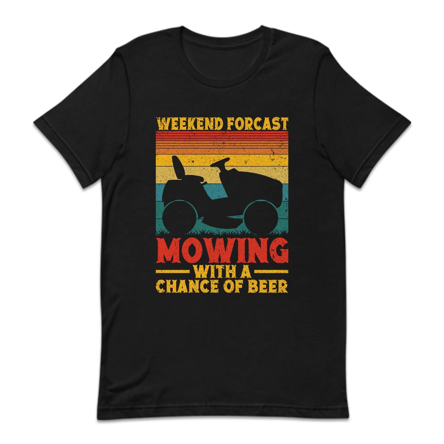 Landscaper Weekend Forecast Lawn Mowing Chance Of Beer | PRODUCT CODE: WKNDFRCTSLW
