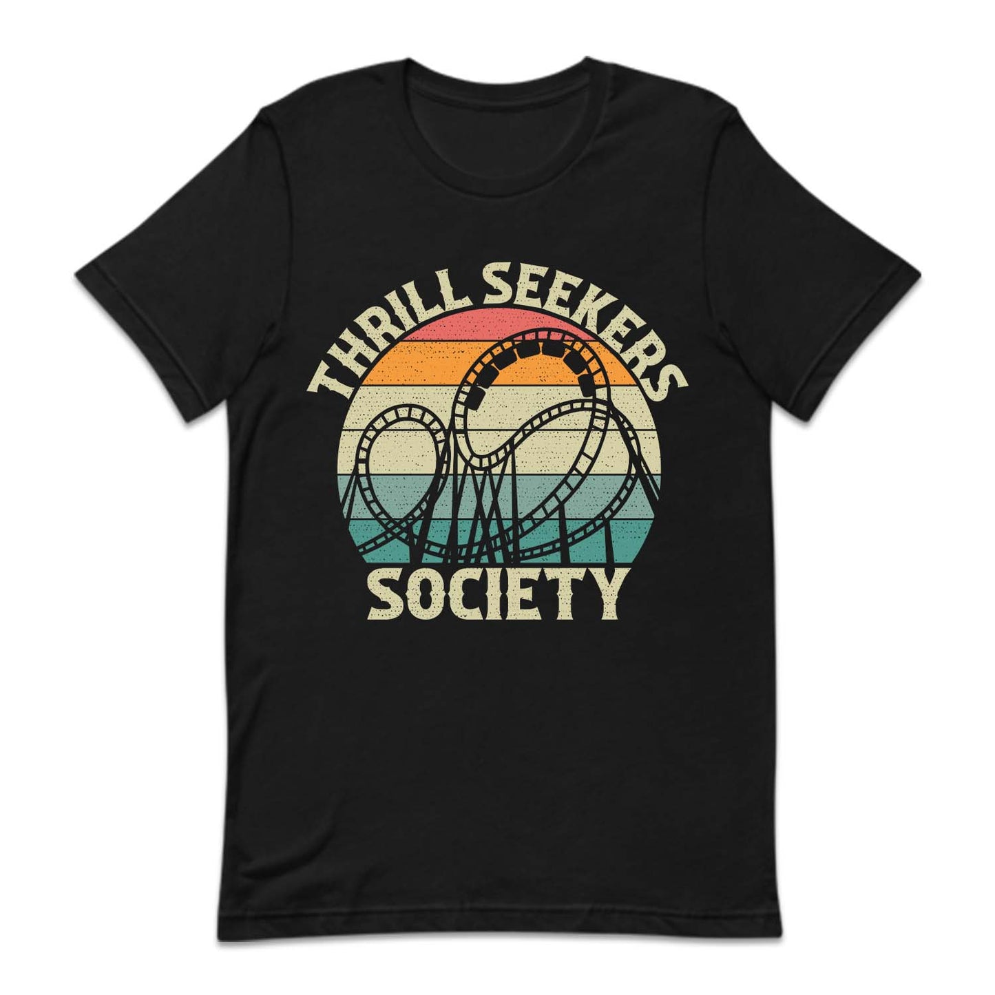 Roller Coaster Thrill Seeker Society Theme Park Ride Lover | PRODUCT CODE: TRLHSKRECO