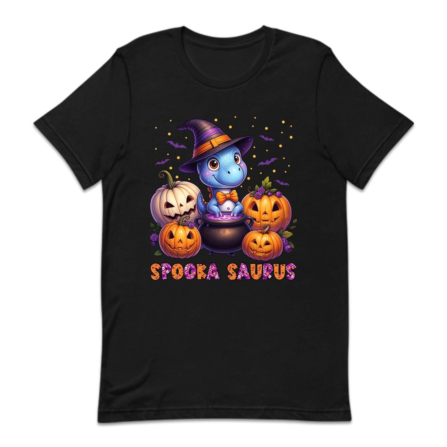 Spooka Saurus Halloween Witch Cauldron T-Rex Dinosaur | PRODUCT CODE: SPKIRUWTHC