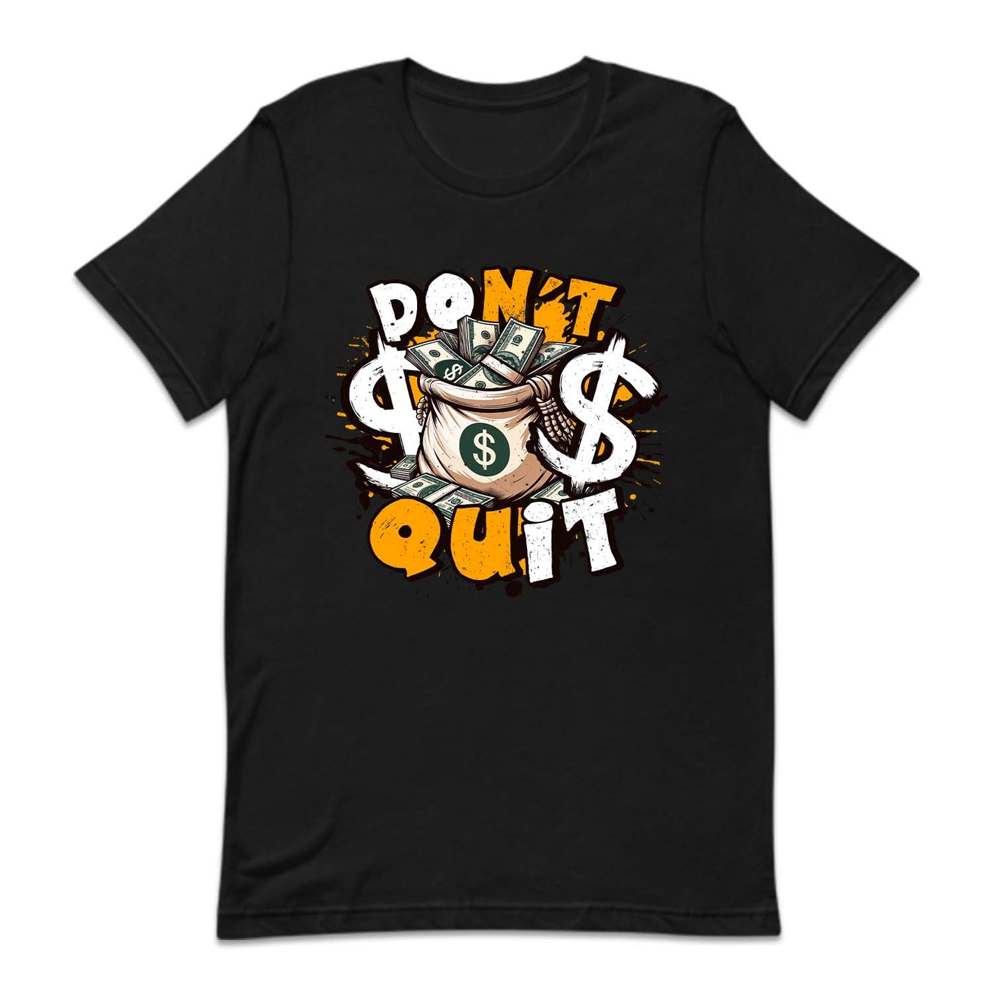 Don't Quit Money Bag Dream Chasers Inspirational Success | PRODUCT CODE: DTNQUMNBG