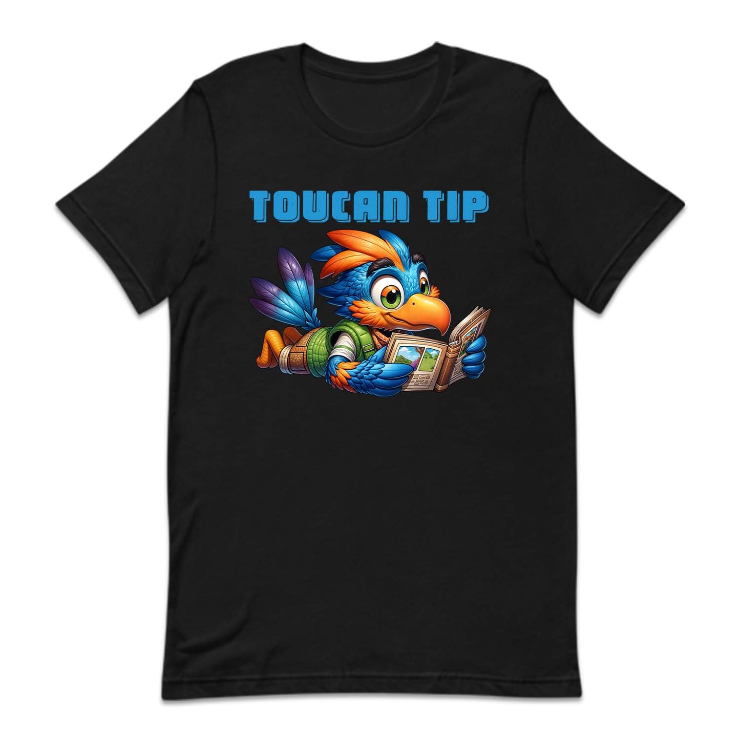 Toucan Tip Reading A Book Reading Bird | PRODUCT CODE: TCHPITRDBO