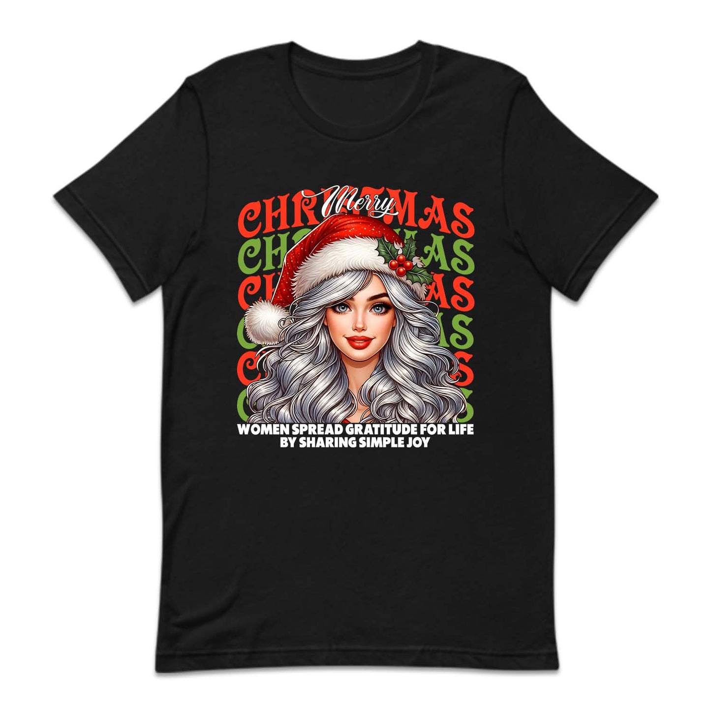 Women's Christmas Spread Gratitude and Joy Xmas Festive | PRODUCT CODE: WMNCHRTAGUD