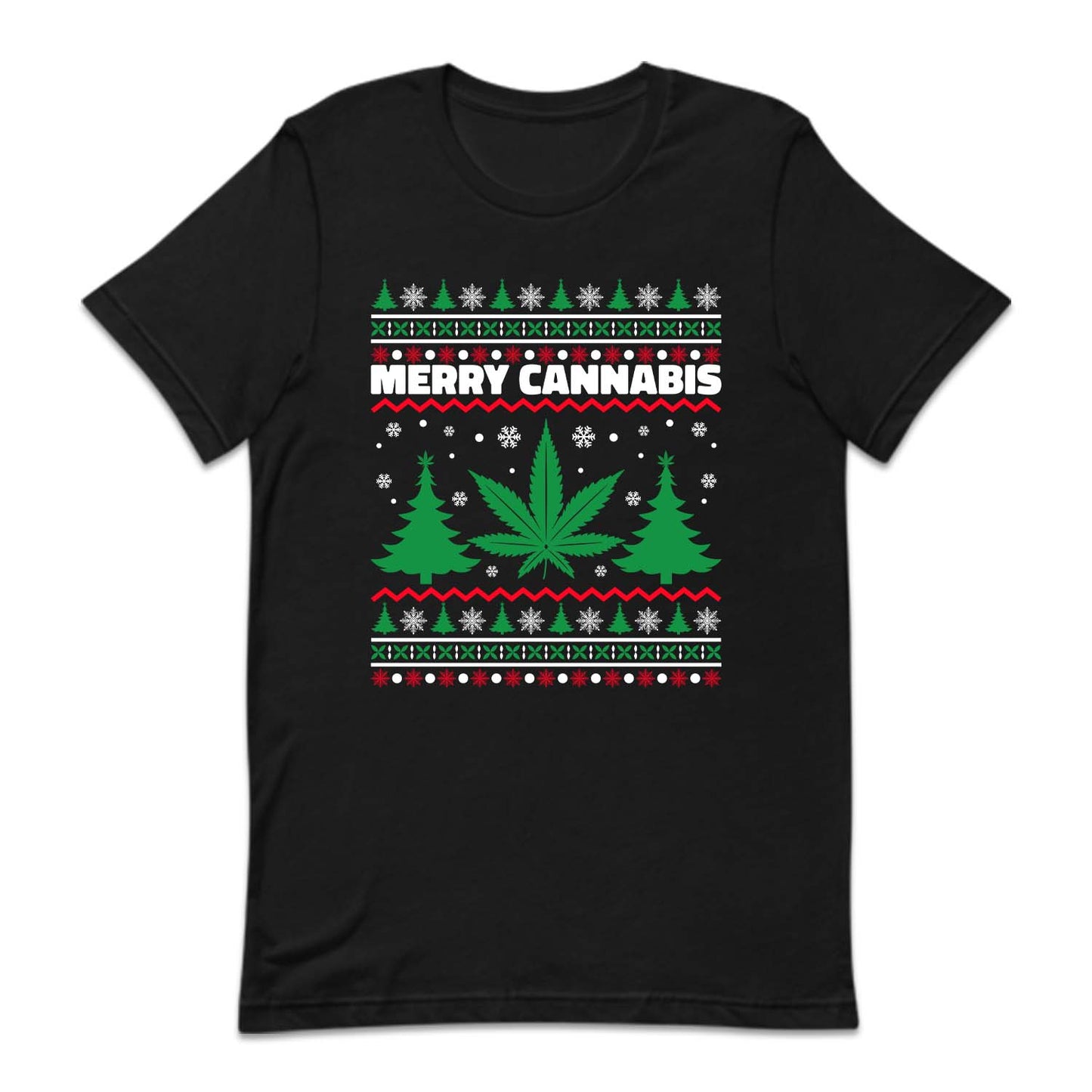 Merry Cannabis Weedmas Ugly Christmas | PRODUCT CODE: MTCNBSWEDU