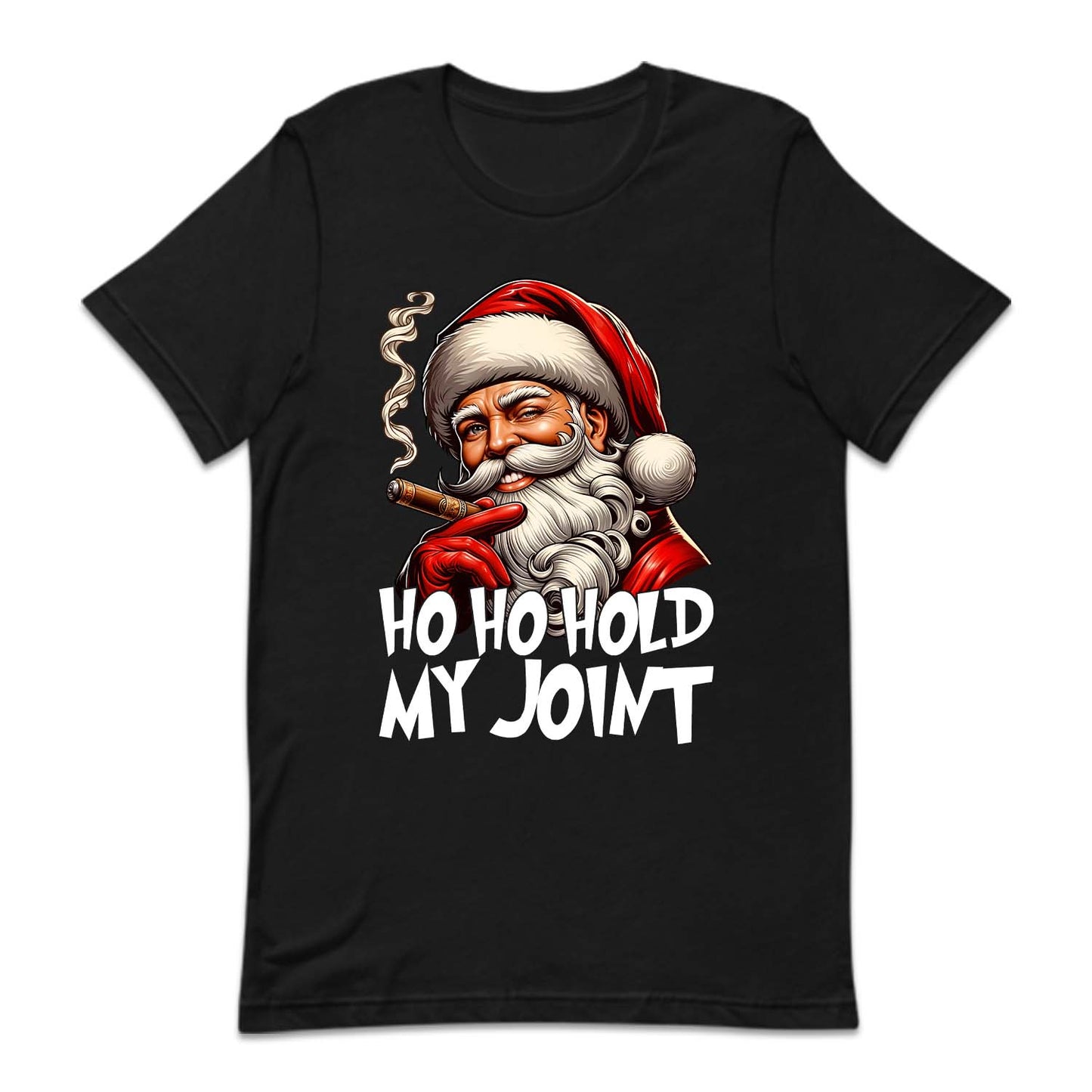 Christmas Cannabis Santa Hold My Joint Xmas | PRODUCT CODE: STNAHLDJCH