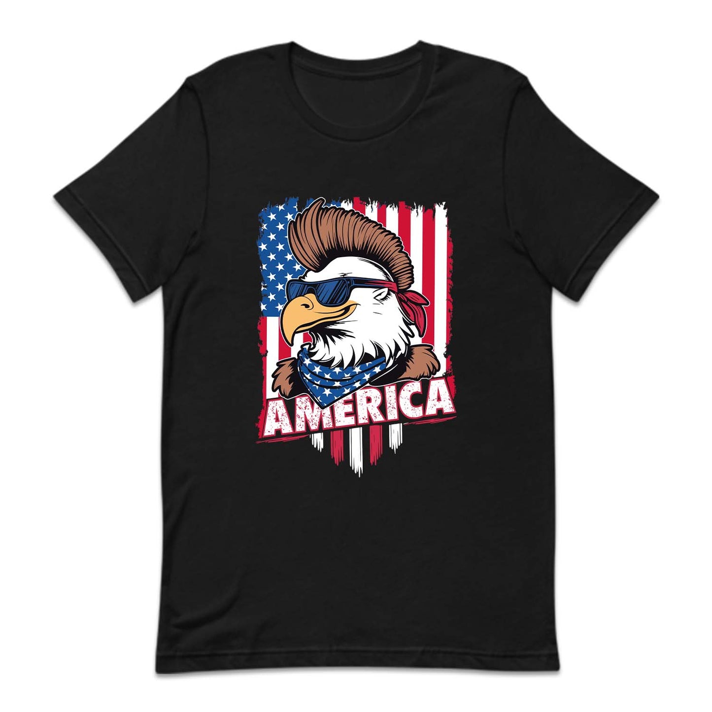 American Flag Bald Eagle Mohawk Sunglasses | PRODUCT CODE: AMRCNFLGB