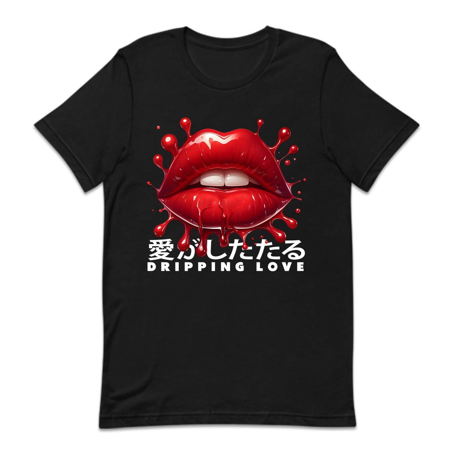 Glossy Red Lips Dripping Love Japanese | PRODUCT CODE: GLSYLIPDRE