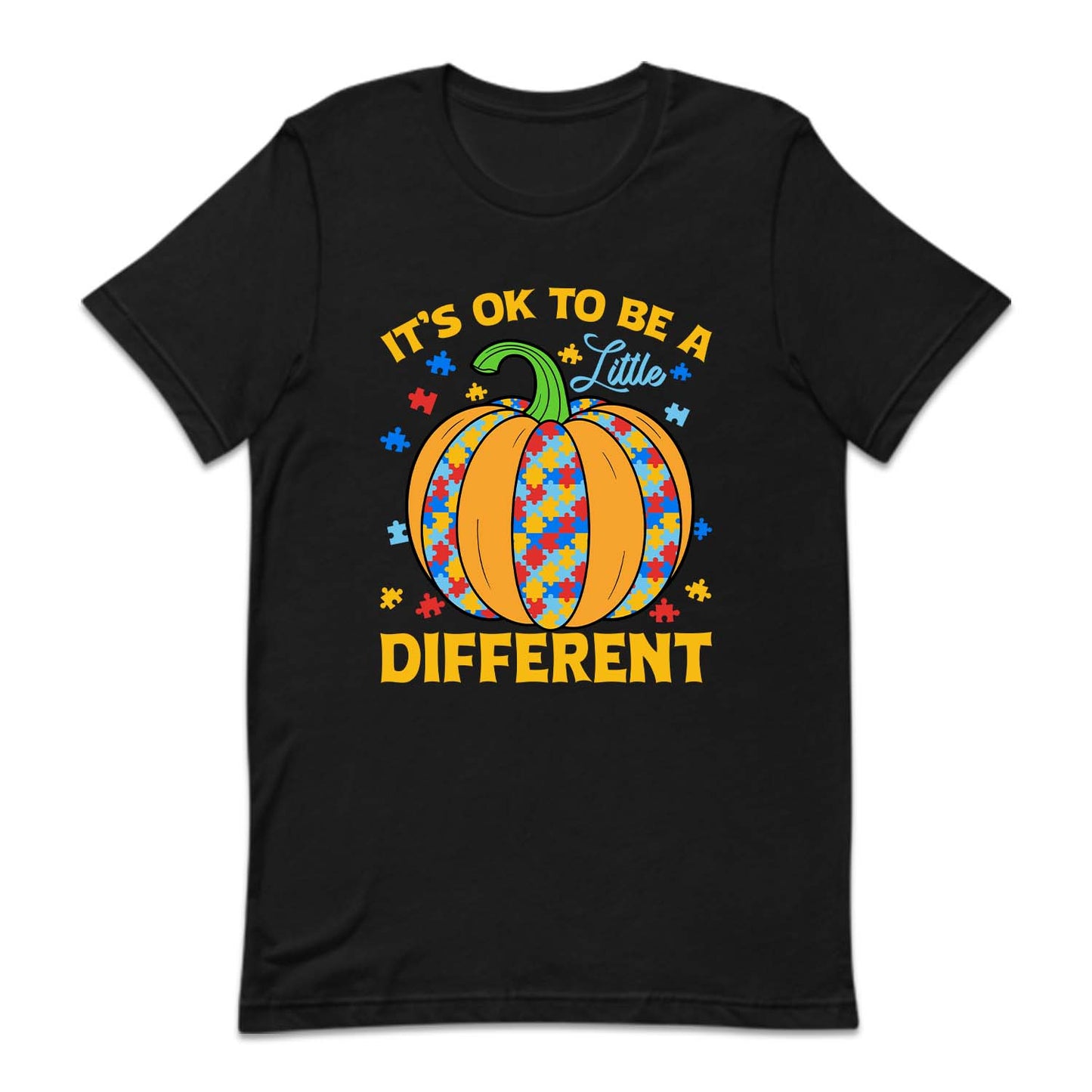 It's Ok To Be A Little Different Halloween Autism Awareness | PRODUCT CODE: HLTKOBALTD
