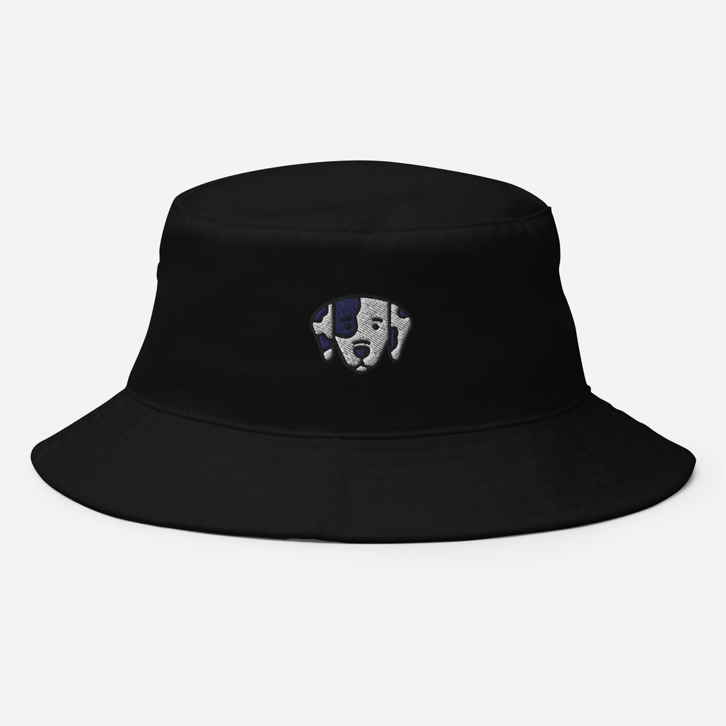 Dalmatian Bucket Hat, Embroidered Dog Lover Bucket Hat, Handmade Dog Owner Hunting Dog Unisex Cotton Sun Hat
